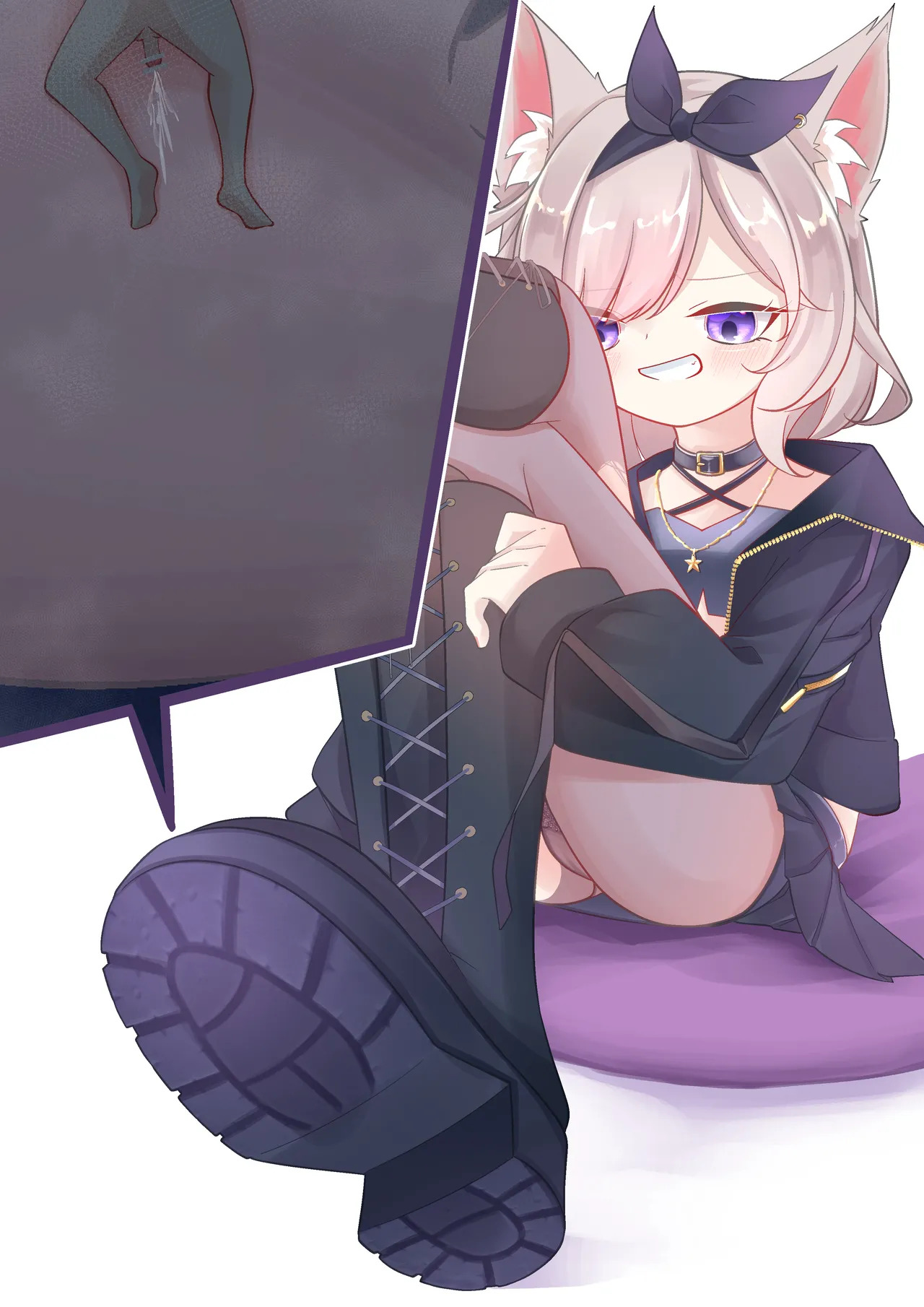 [YurulomI] Yozuna Niu-Sama Traps a Tiny in Her Boot - Page 20