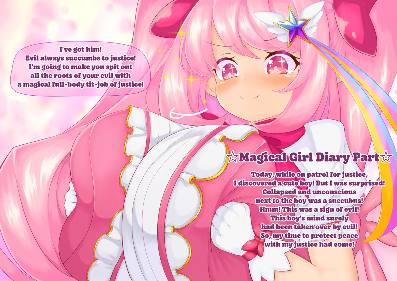 [Shiron] A magical full-body titjob of justice! (English) - Page 1