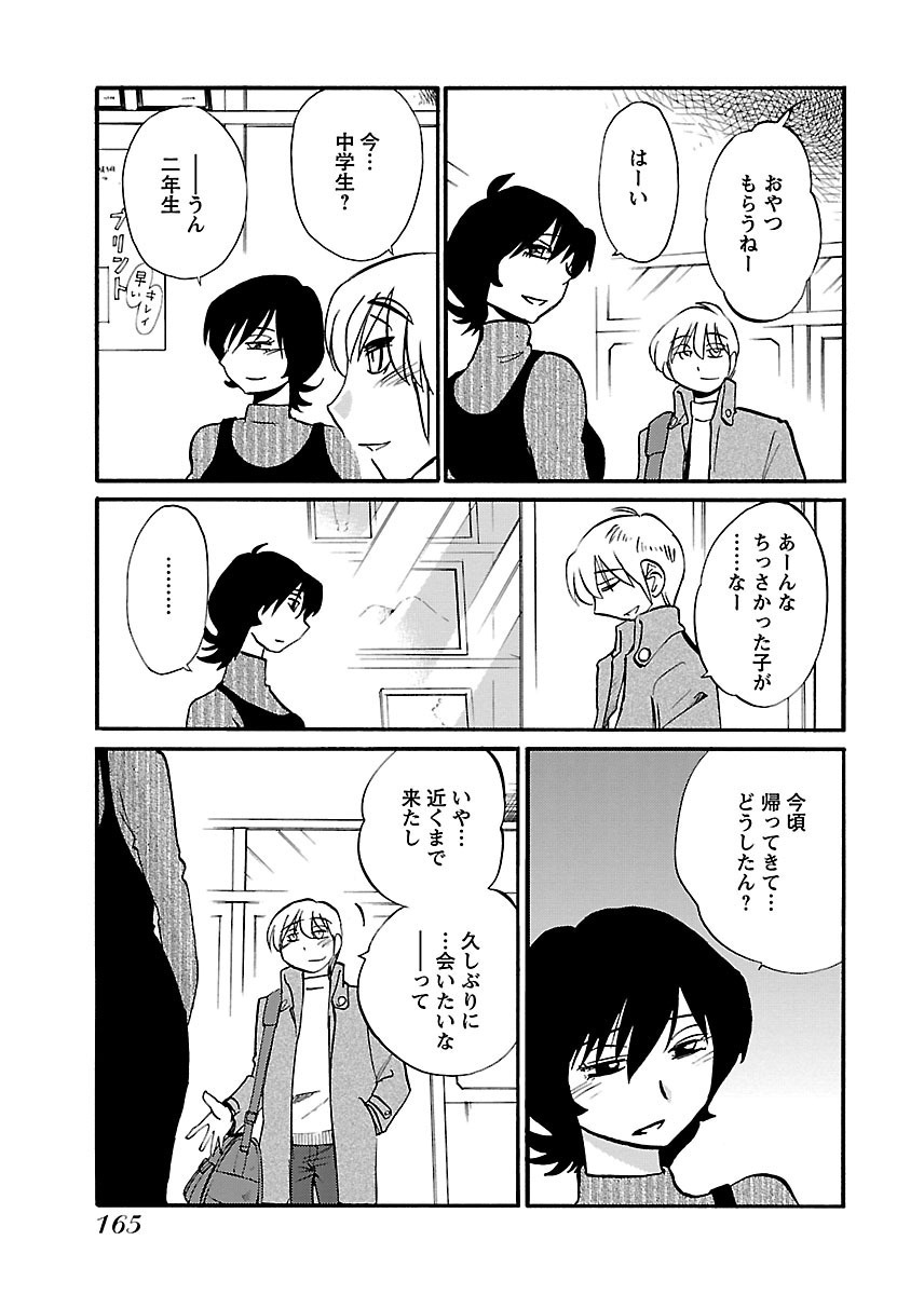[TsuyaTsuya] -with me?- Koko de wa Nai Dokoka he - Page 167