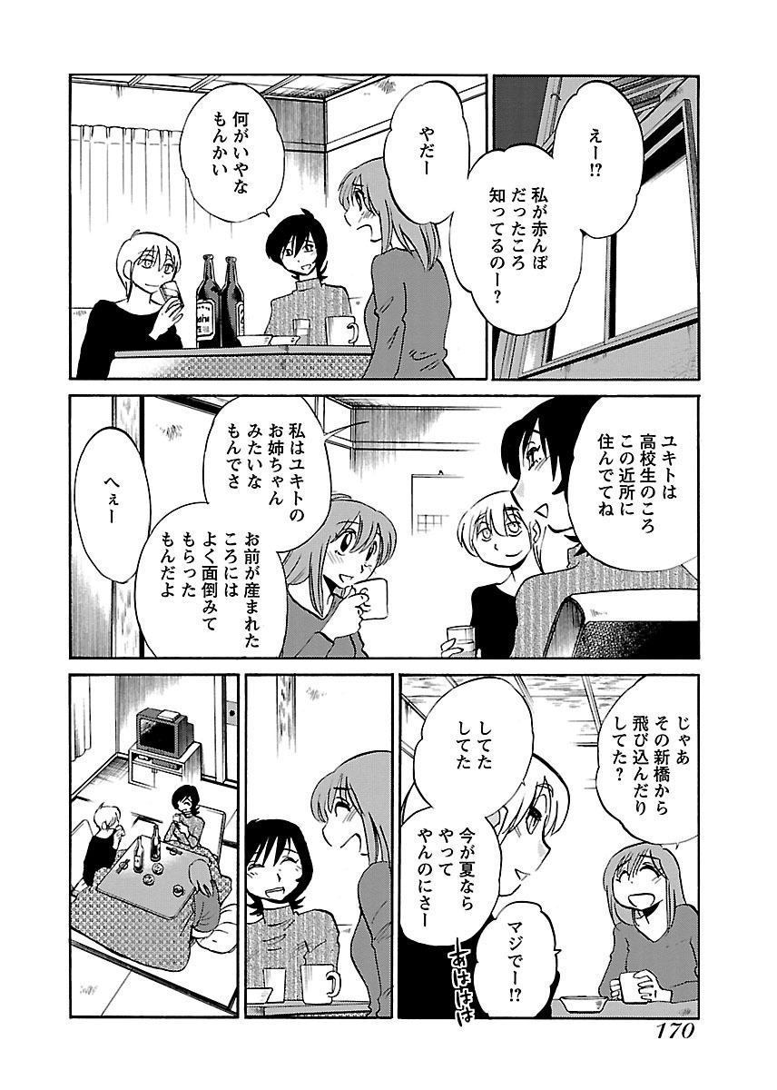 [TsuyaTsuya] -with me?- Koko de wa Nai Dokoka he - Page 172