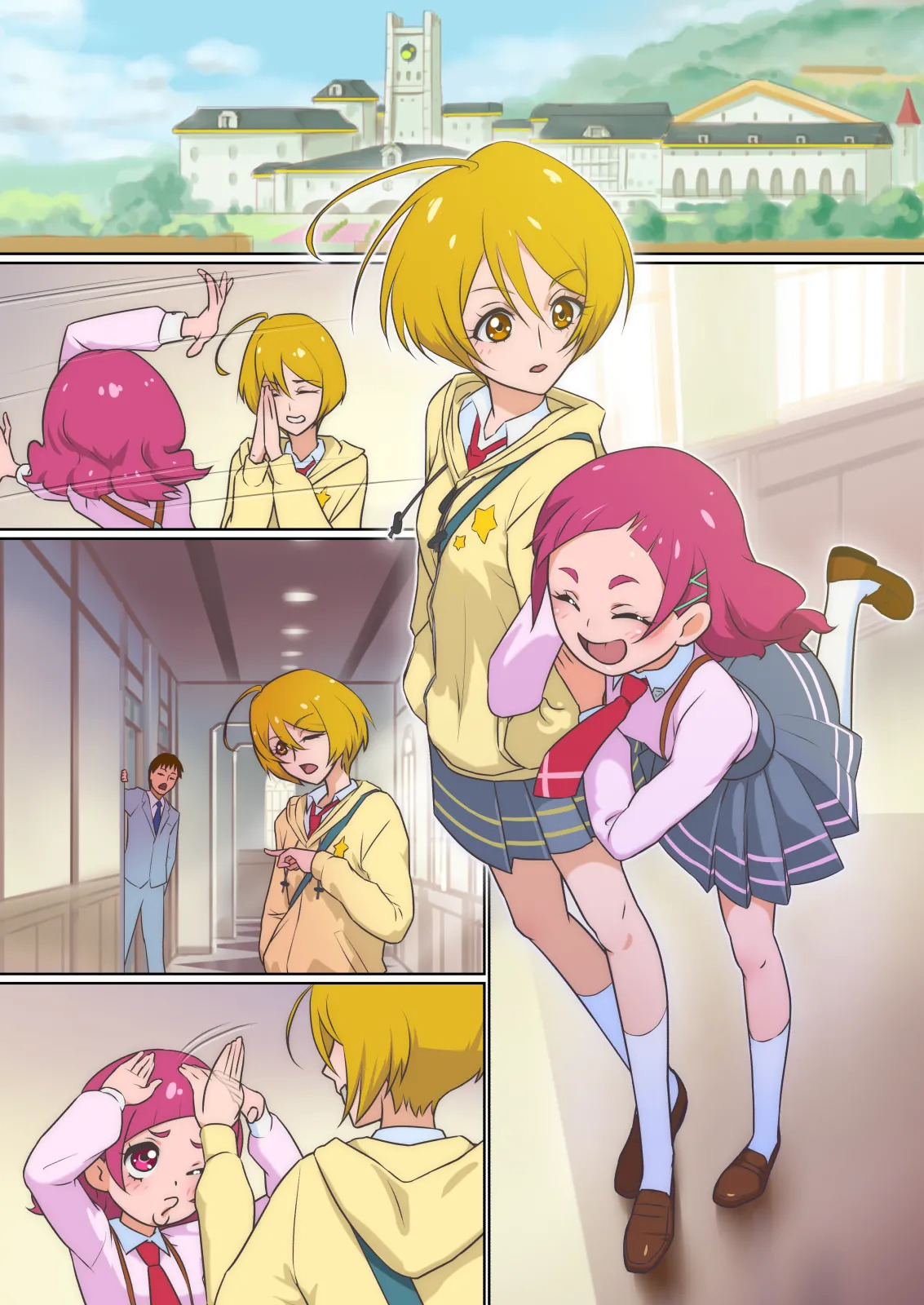 [Muramuramura (Muramurabito)] Furefure SeFri (Hugtto! PreCure) - Page 53