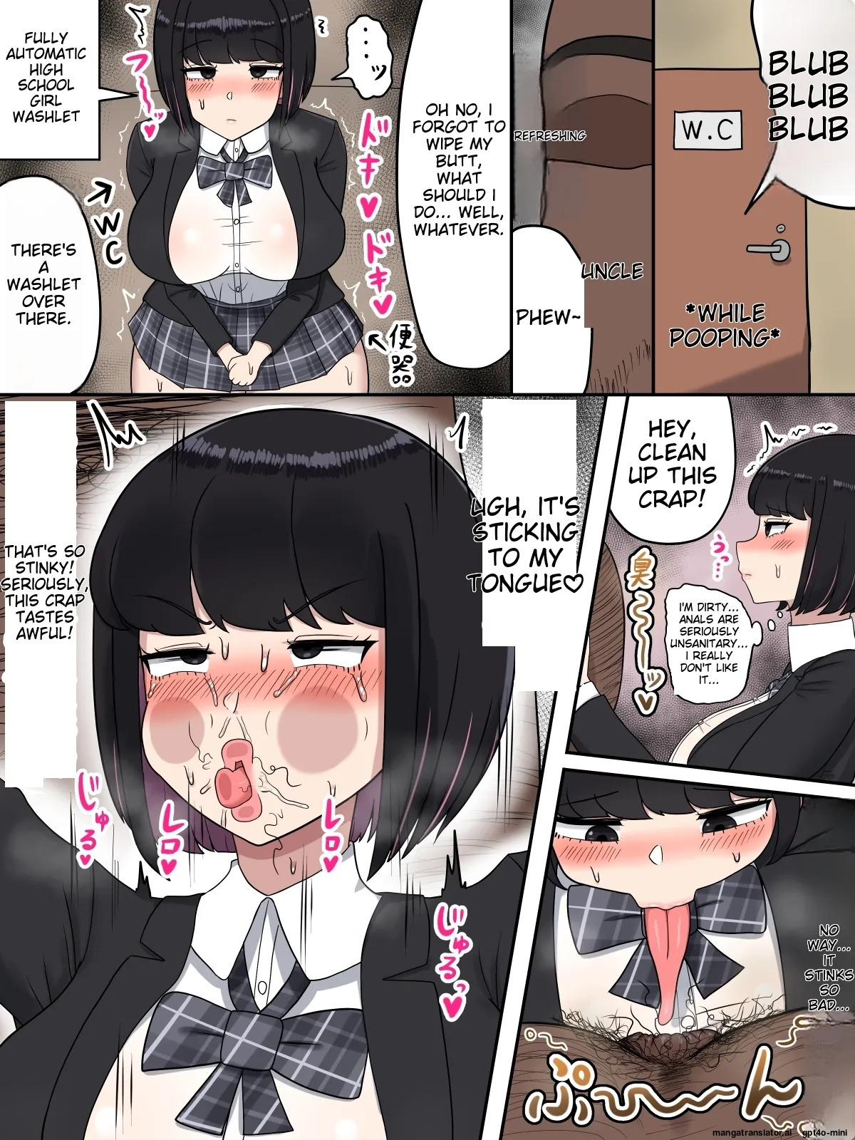 [Tanechikoya (Tanehijiri)] Cool-kei JK Rio-chan ~Sochin to Dekachin no Hannou no Chigai~ [MTL] - Page 11