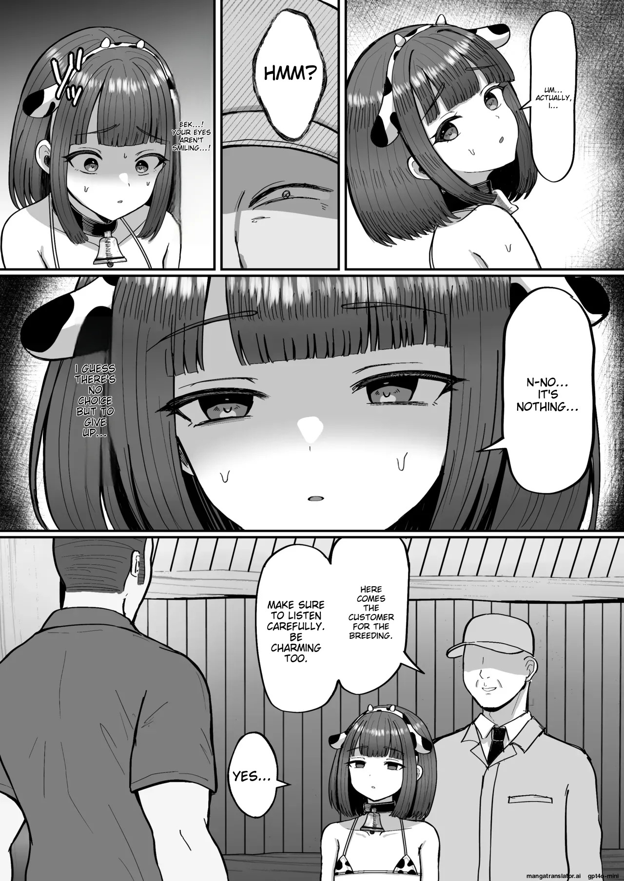 [Magical Manana (Manana)] Bokujou Taiken ~Beit Shitemitara Ushigawa datta Otokonoko~ | After Trying A Part-Time Job, I Became A Cow Girl~ [English] [MTL] [Digital] - Page 38