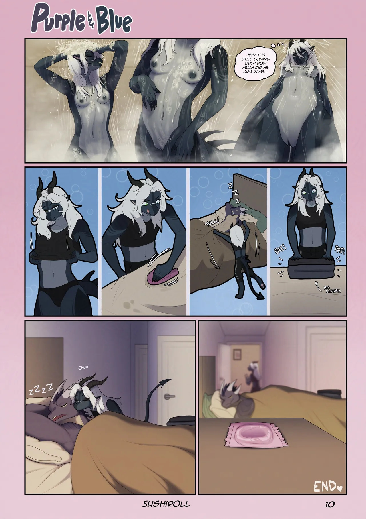 [5ushiroll] Purple and Blue - Page 10
