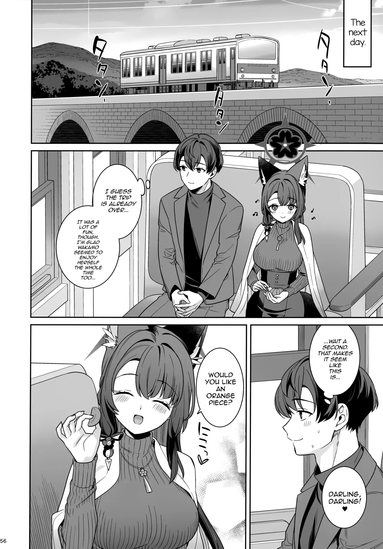 (C107) [NOMIYAGUMI (Ichinomiya)] Junjou Renjou Hatsujou Kitsune -5- | Pure Lovestruck Fox in Heat -5- (Blue Archive) [English] [mysterymeat3] - Page 55