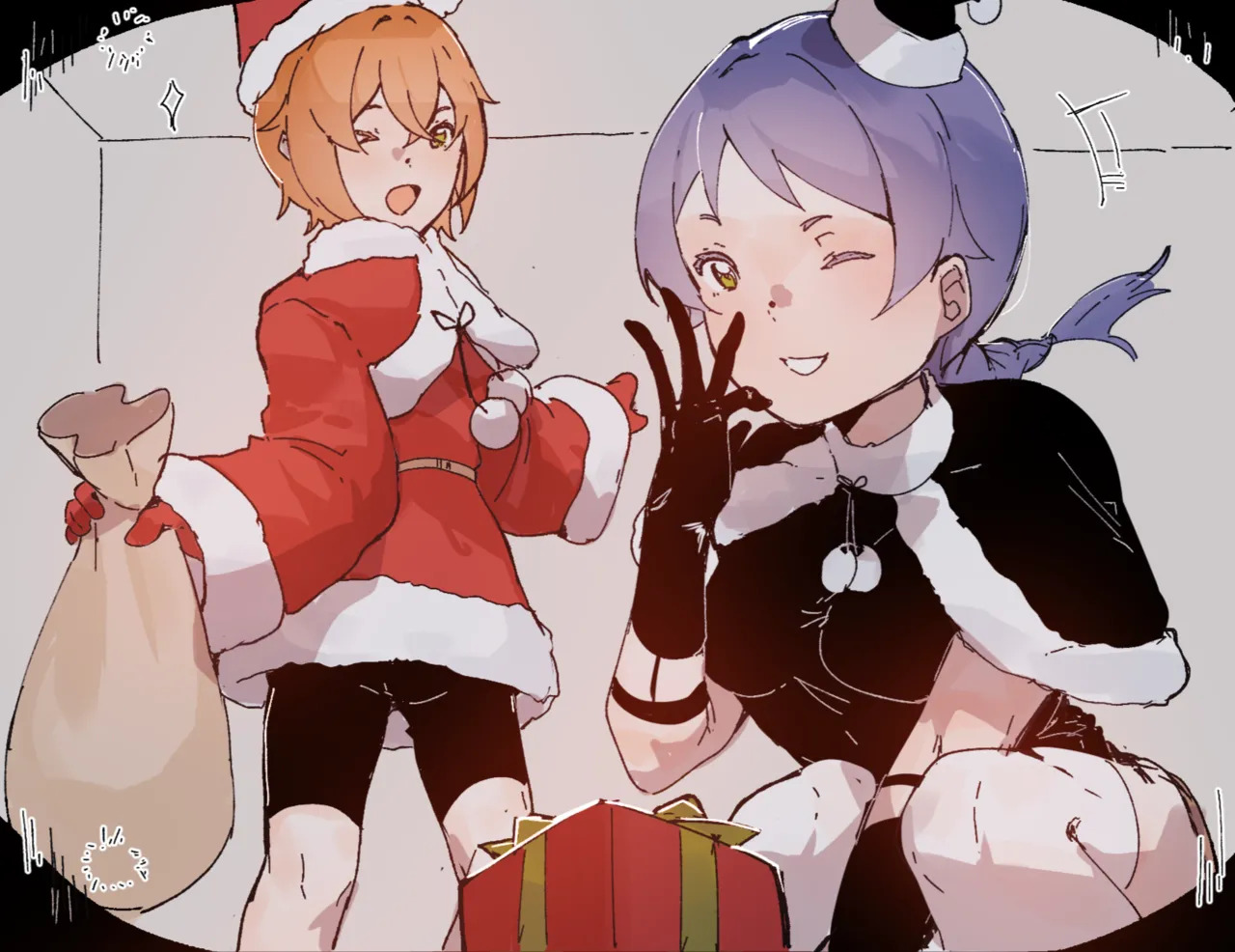 [Angel] Christmas 2025 with Meili and Petra (Re:Zero kara Hajimeru Isekai Seikatsu) - Page 1