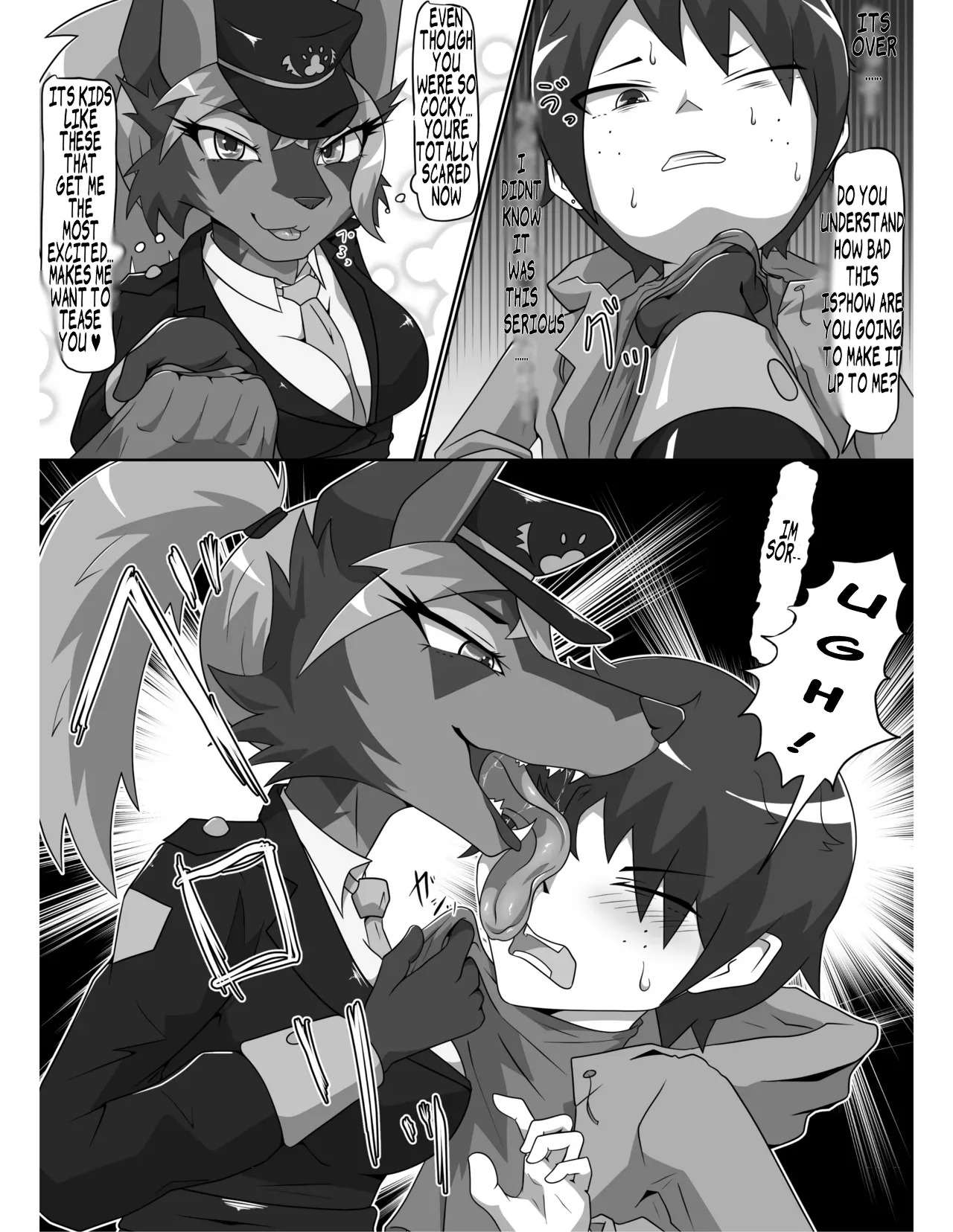 I Want to be Molested by a Dog Policewoman - Page 9