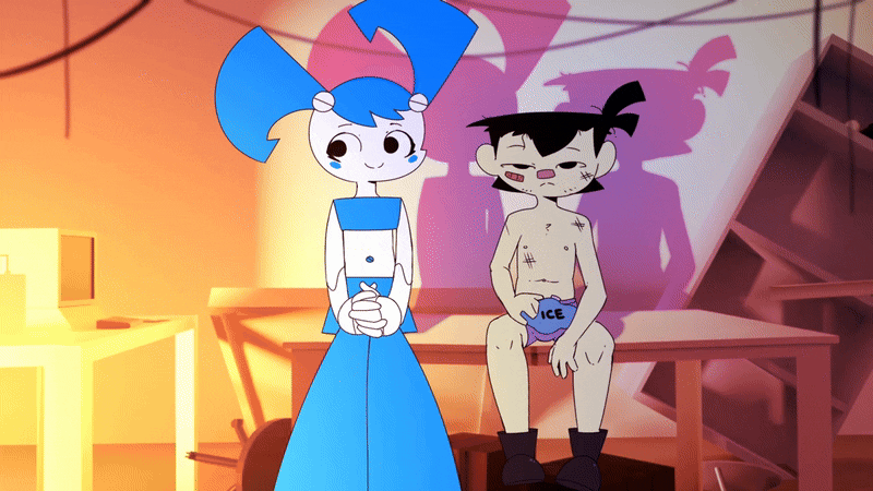 [GasprArt] My Life as a Teenage Robot Animation - Page 15