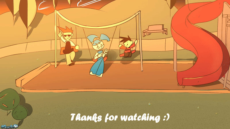 [GasprArt] My Life as a Teenage Robot Animation - Page 27