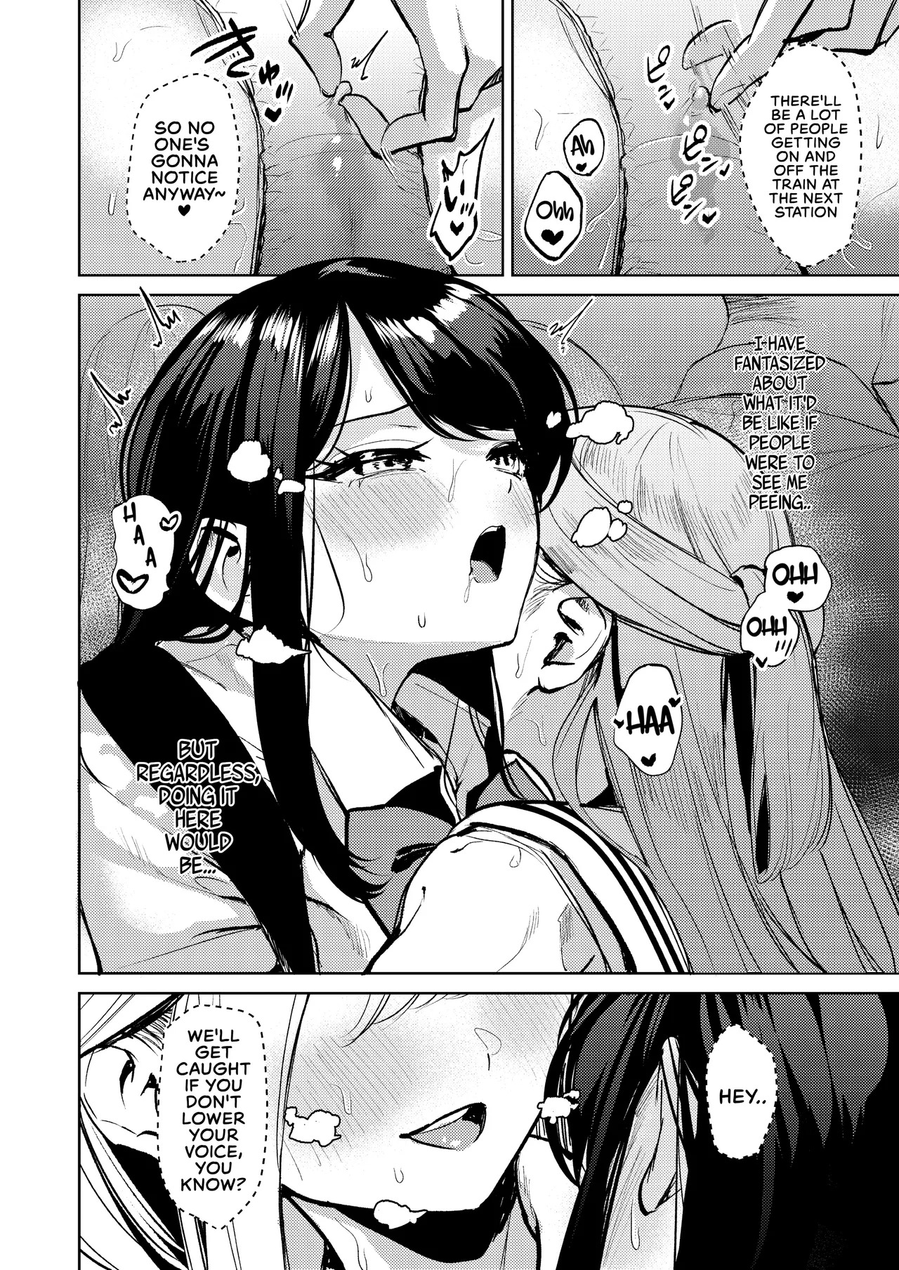 [Tana kara Marriage (Choi Moz)] Oshigama shitetara Rezurareta | From Omorashi Play to Lesbian Play [English] [Digital] - Page 13