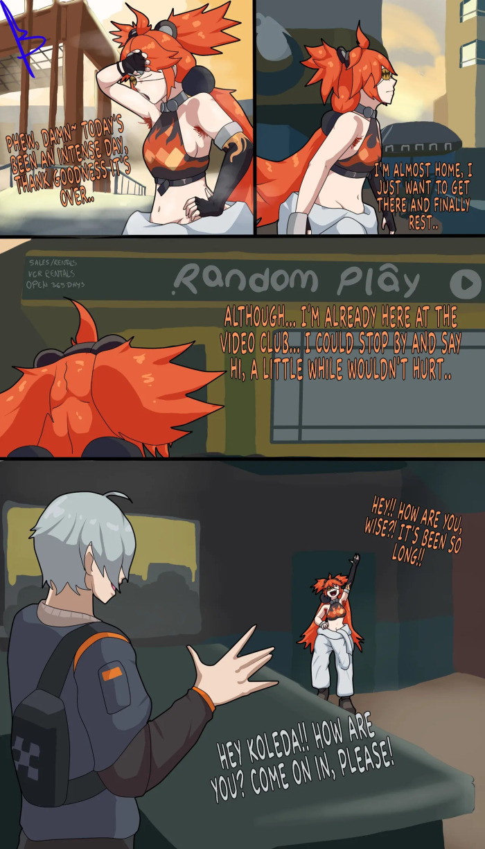 (Red_and_Blu) Quick visit to a friend (ends in sex)