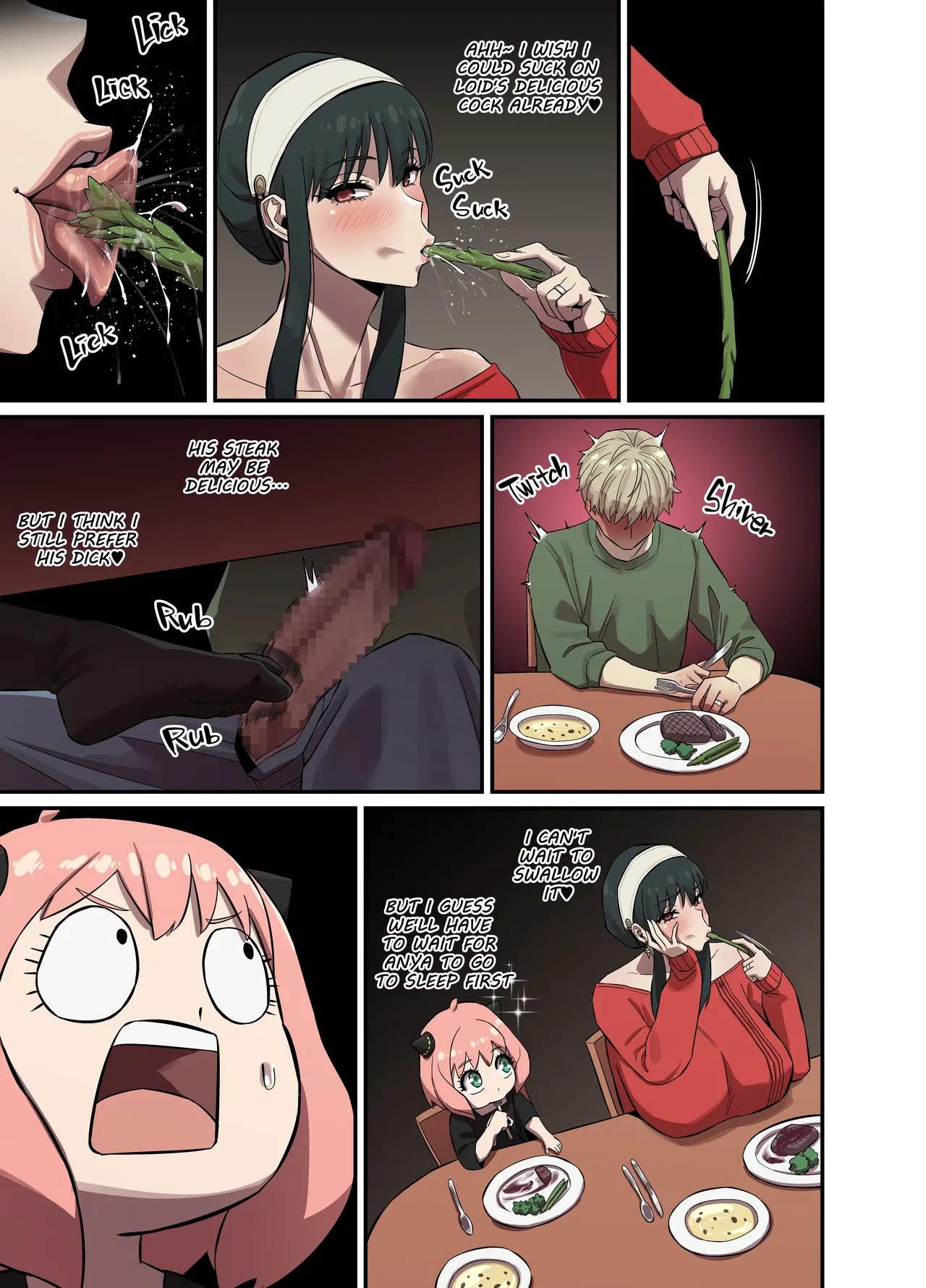 [AKAIMELON] [Full color] CRAZY SEX LIFE OF THE FORGER FAMILY (SPY X FAMILY) [English] - Page 10