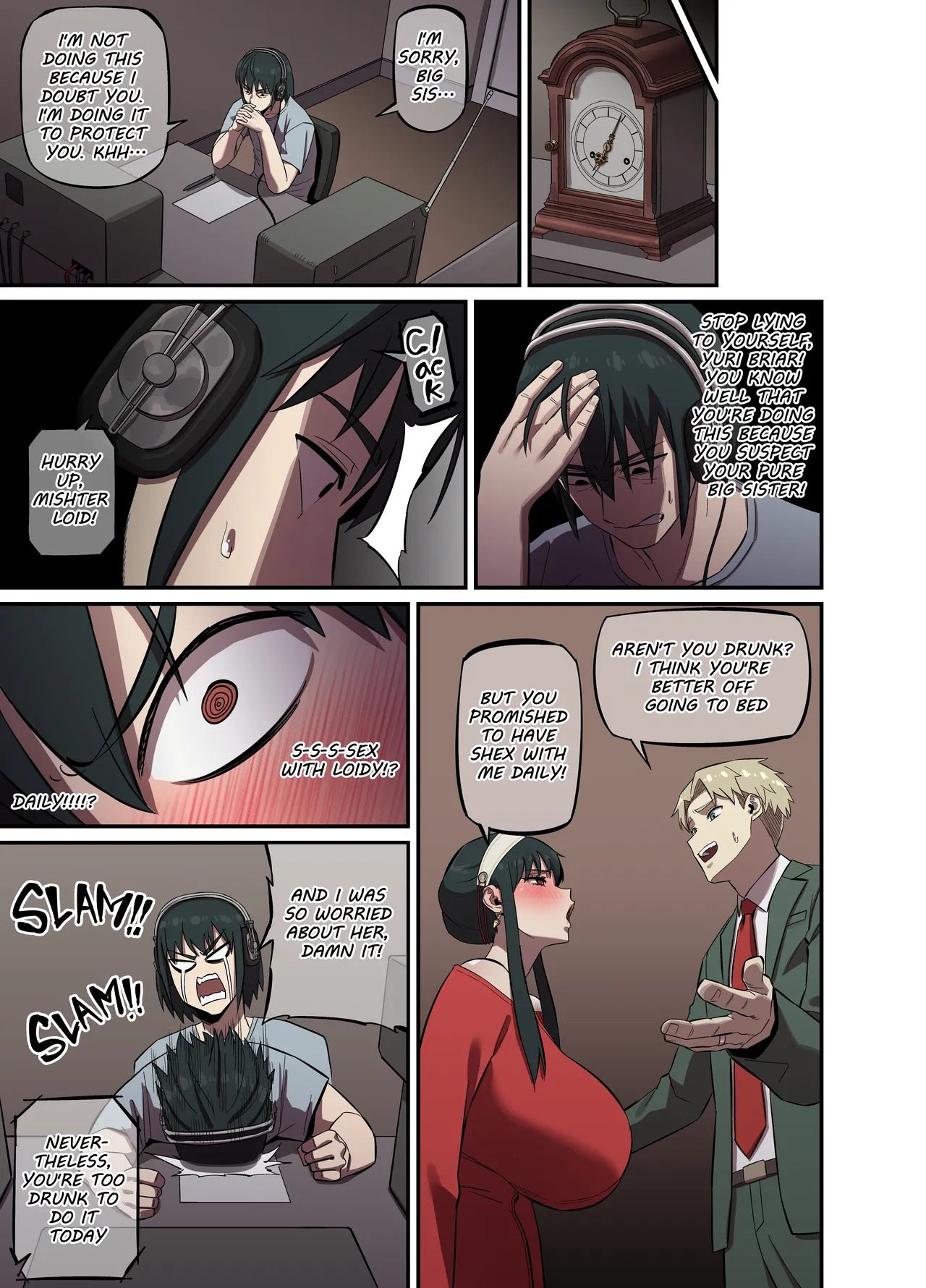 [AKAIMELON] [Full color] CRAZY SEX LIFE OF THE FORGER FAMILY (SPY X FAMILY) [English] - Page 24