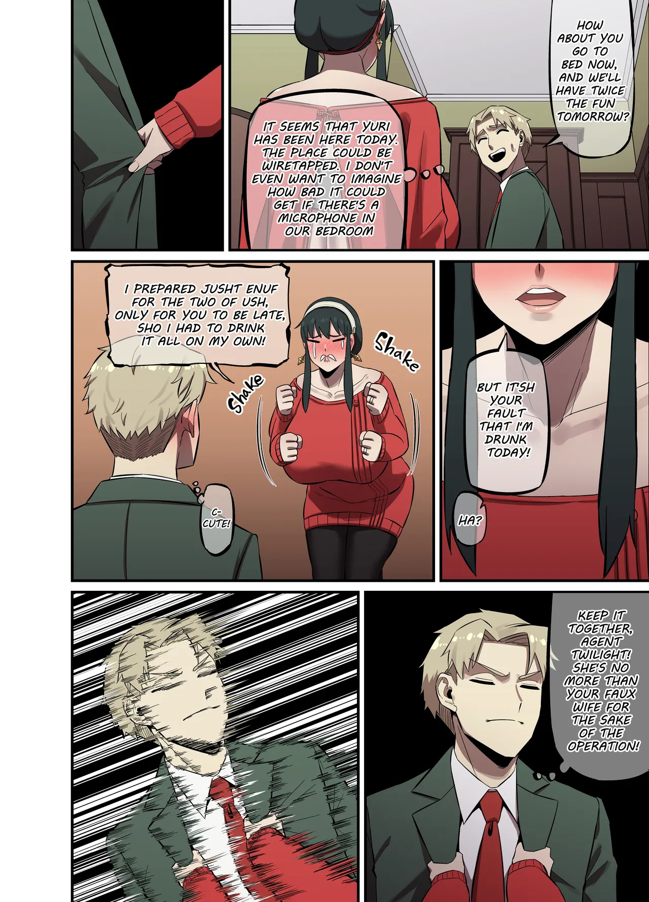 [AKAIMELON] [Full color] CRAZY SEX LIFE OF THE FORGER FAMILY (SPY X FAMILY) [English] - Page 25