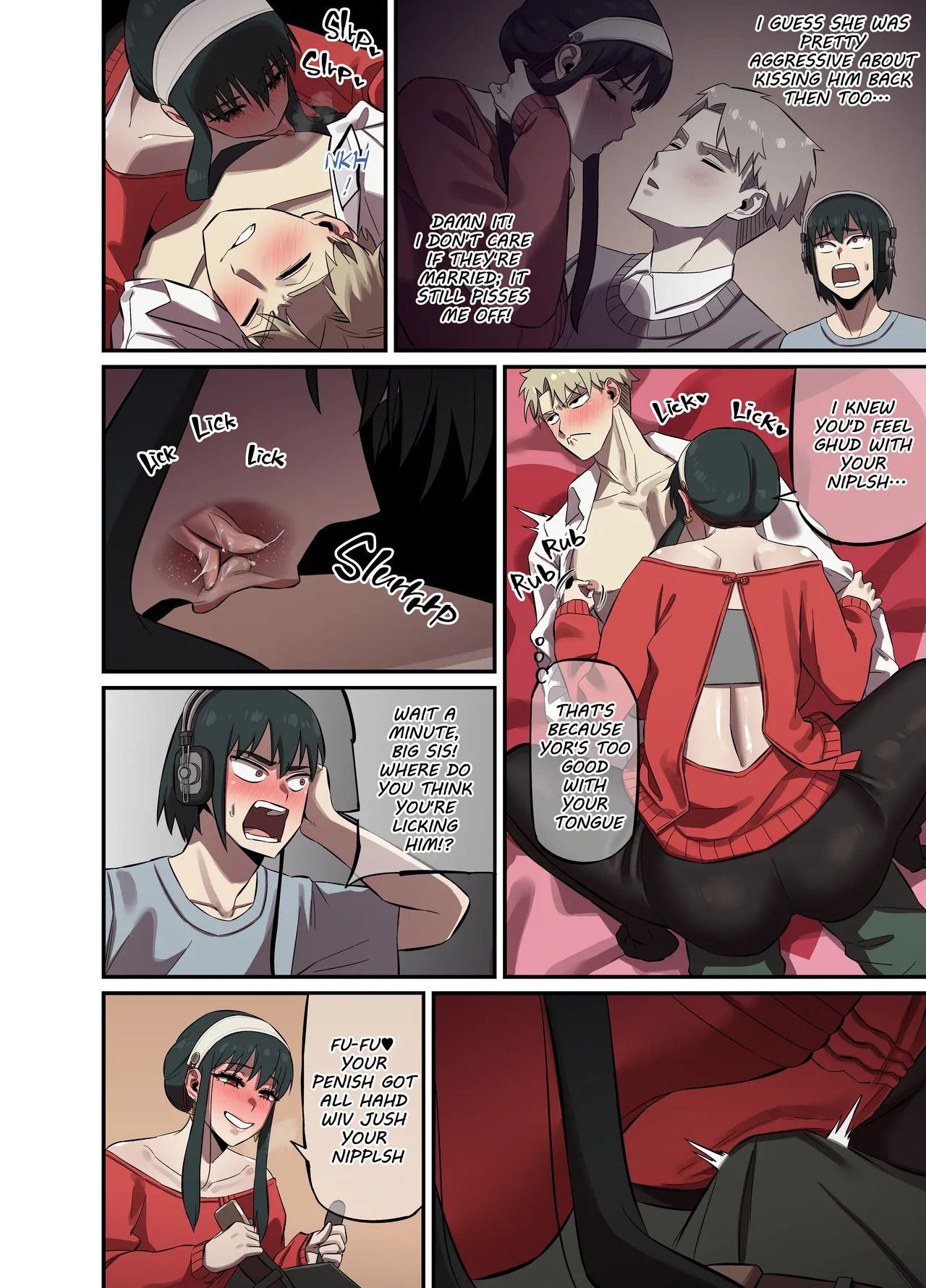 [AKAIMELON] [Full color] CRAZY SEX LIFE OF THE FORGER FAMILY (SPY X FAMILY) [English] - Page 27