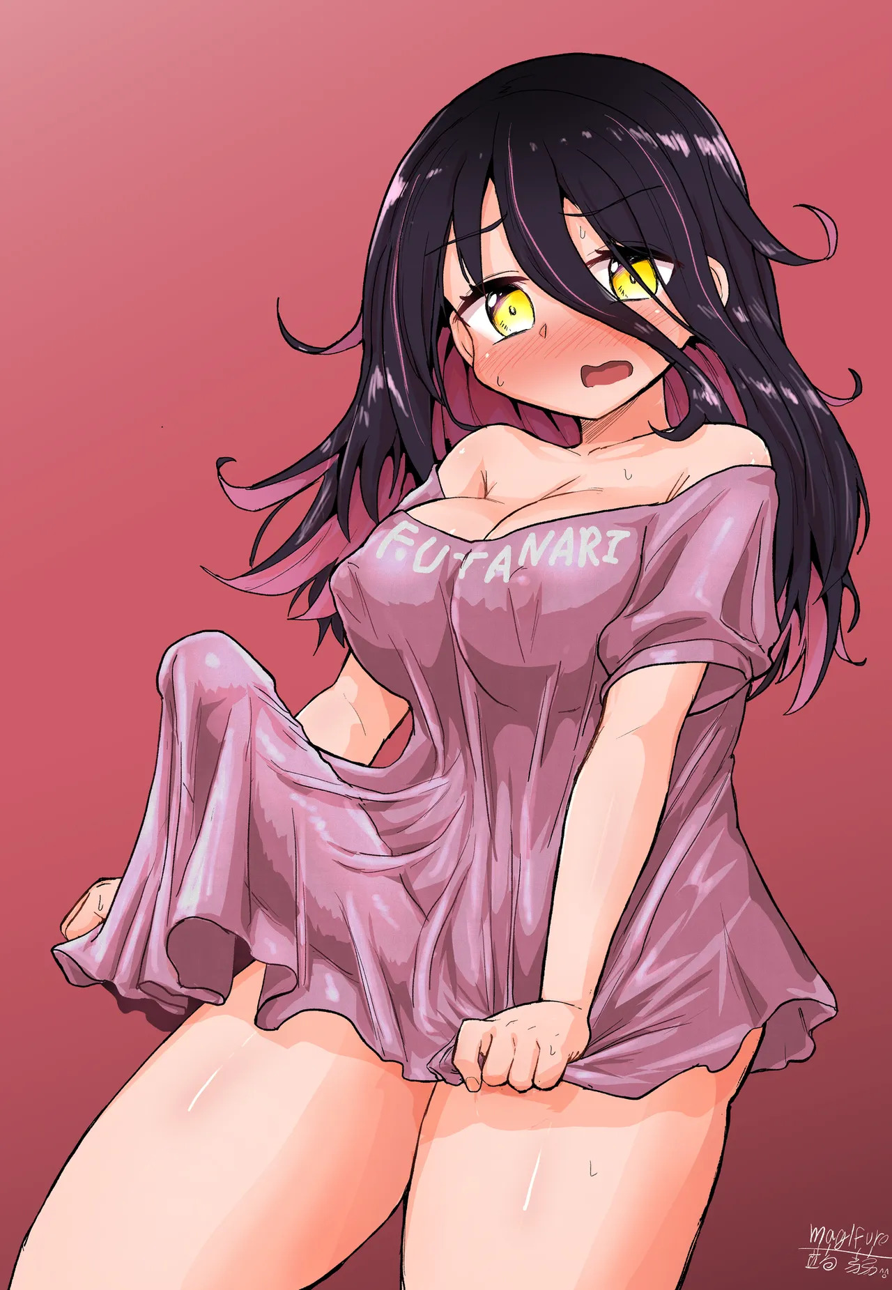 [Konnyaku Nabe (Magifuro Konnyaku)] Futanari Chinchin no Chinjou | A Futanari Penis' Appeal [English][Digital] - Page 16