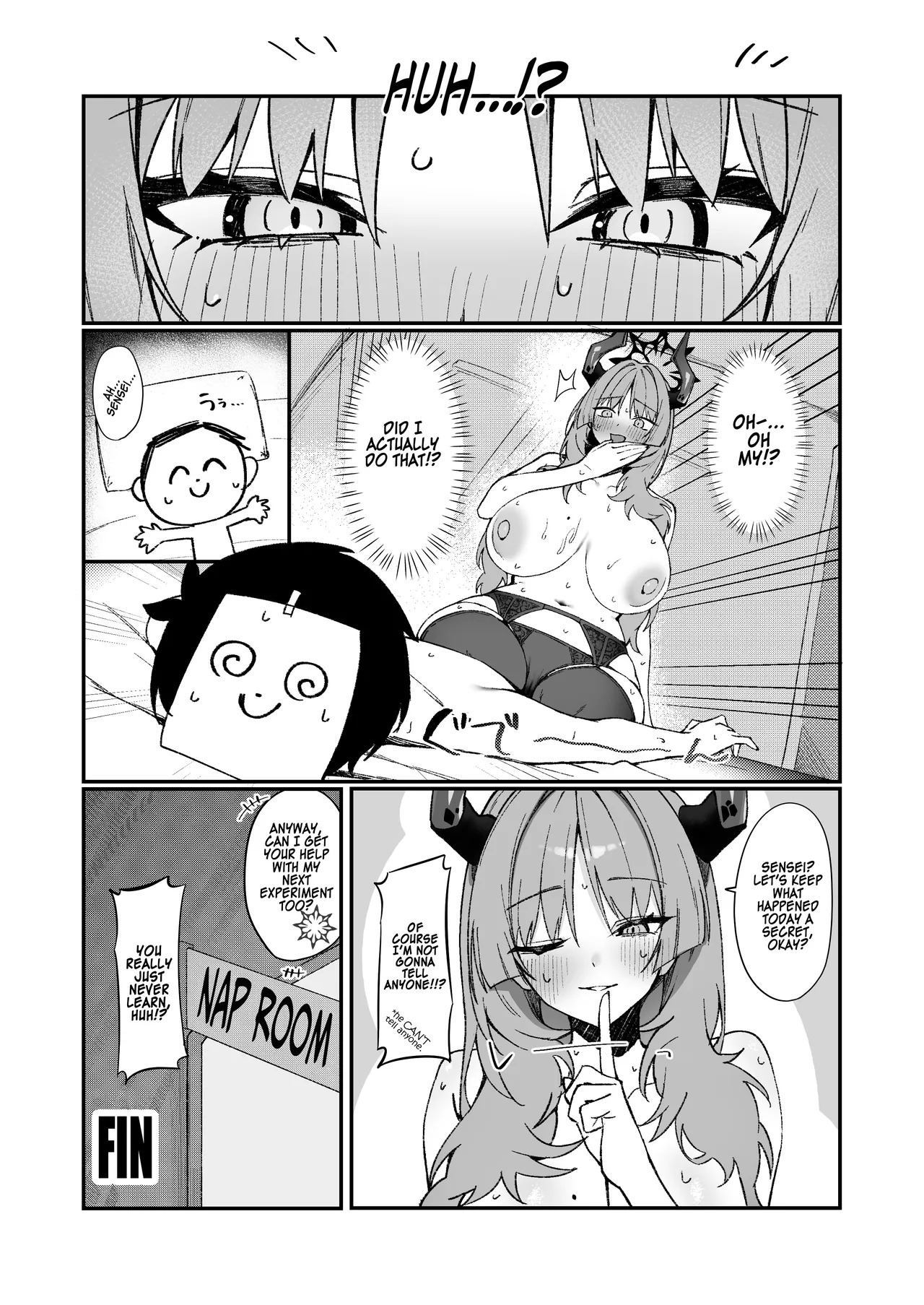 [Soborodon (Hiji Chaba)] Satsuki to Ichaicha Saimin Ecchi (Blue Archive) [English] [TSHH] [Digital] - Page 22