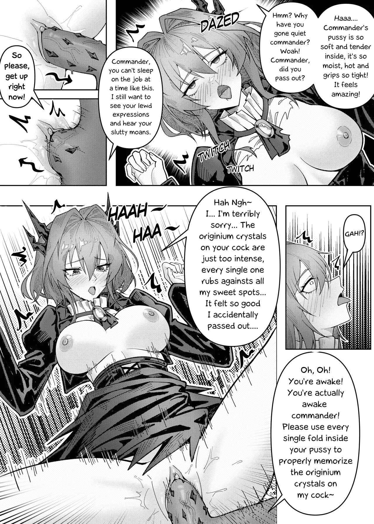 [KnightFault] Orgy Movement Leader Talulah 3 | The Chernobog Mass Orgy Incident (Arknights) [English] [Decensored] [RagsSgar_Translations] - Page 12