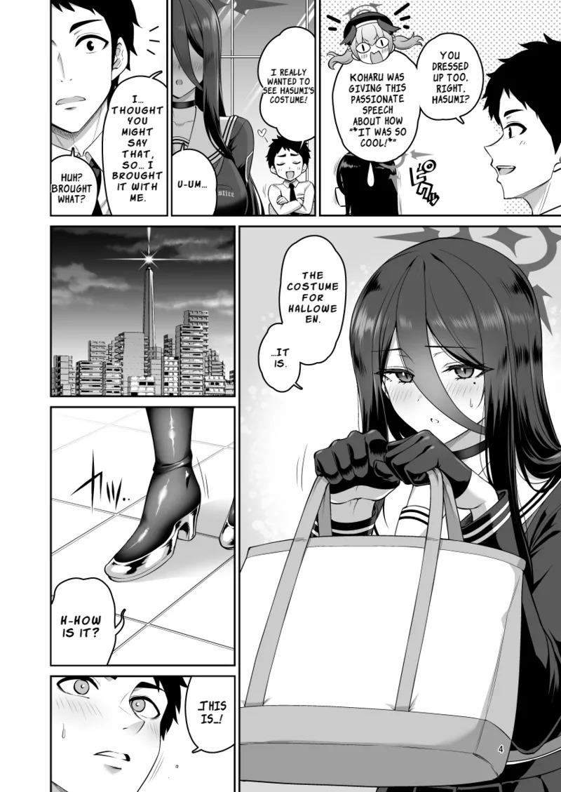 Kanojo ga Inma ni Kigaetara | When She Changes Into a Succubus (Blue Archive) [English] [LKK•Scans] [Digital] - Page 3