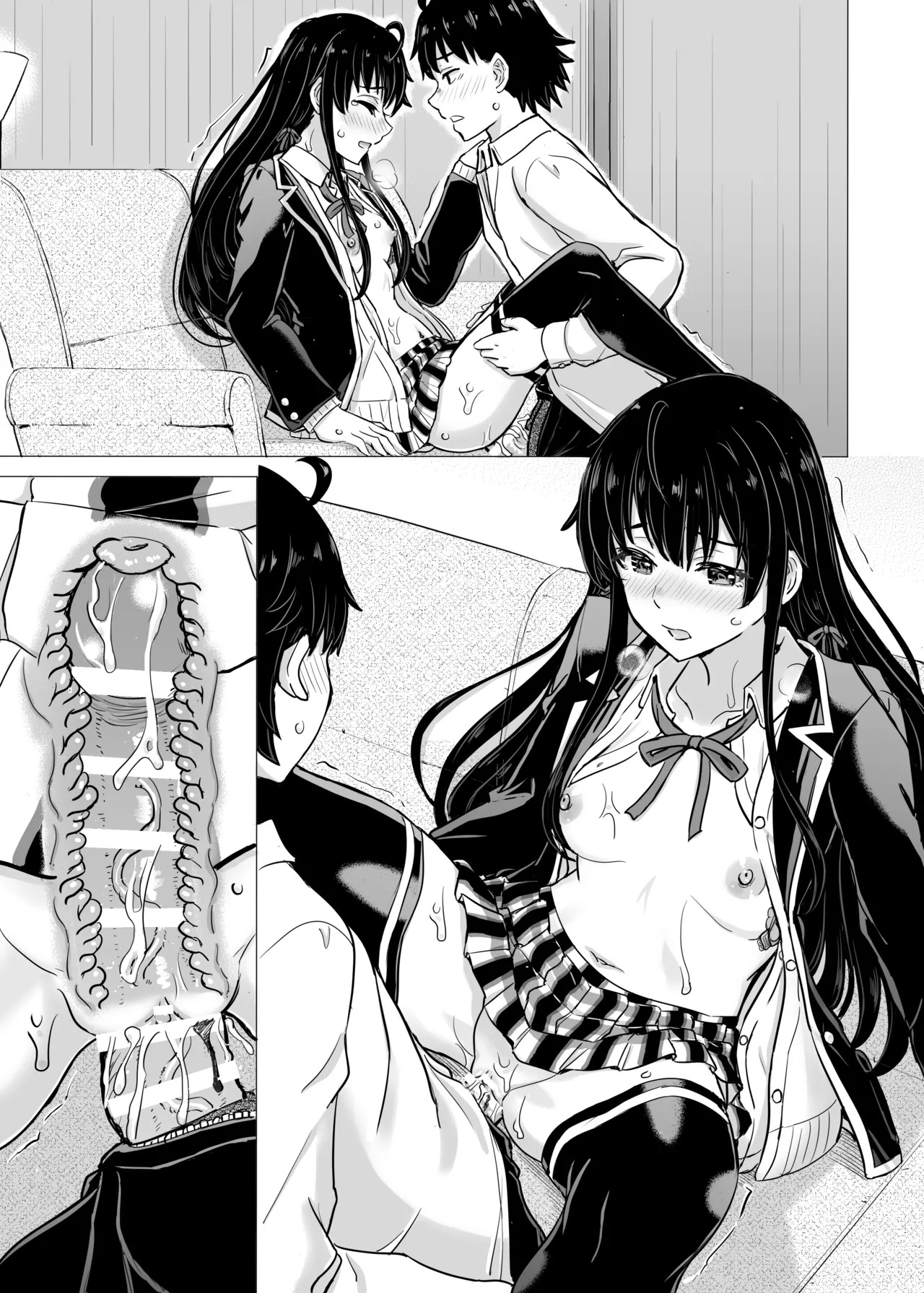 [studio A (Inanaki Shiki)] Hajimete no. Yukinoshita Yukino to. (Yahari Ore no Seishun Love Come wa Machigatteiru.) [Digital] - Page 126