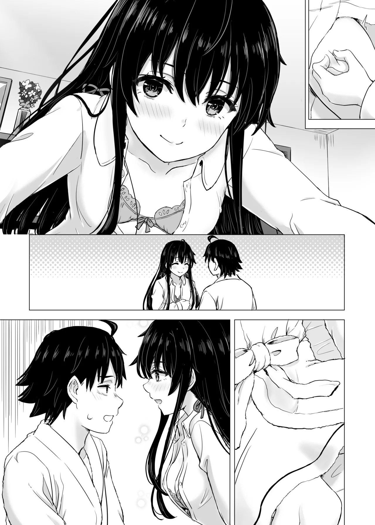 [studio A (Inanaki Shiki)] Hajimete no. Yukinoshita Yukino to. (Yahari Ore no Seishun Love Come wa Machigatteiru.) [Digital] - Page 200
