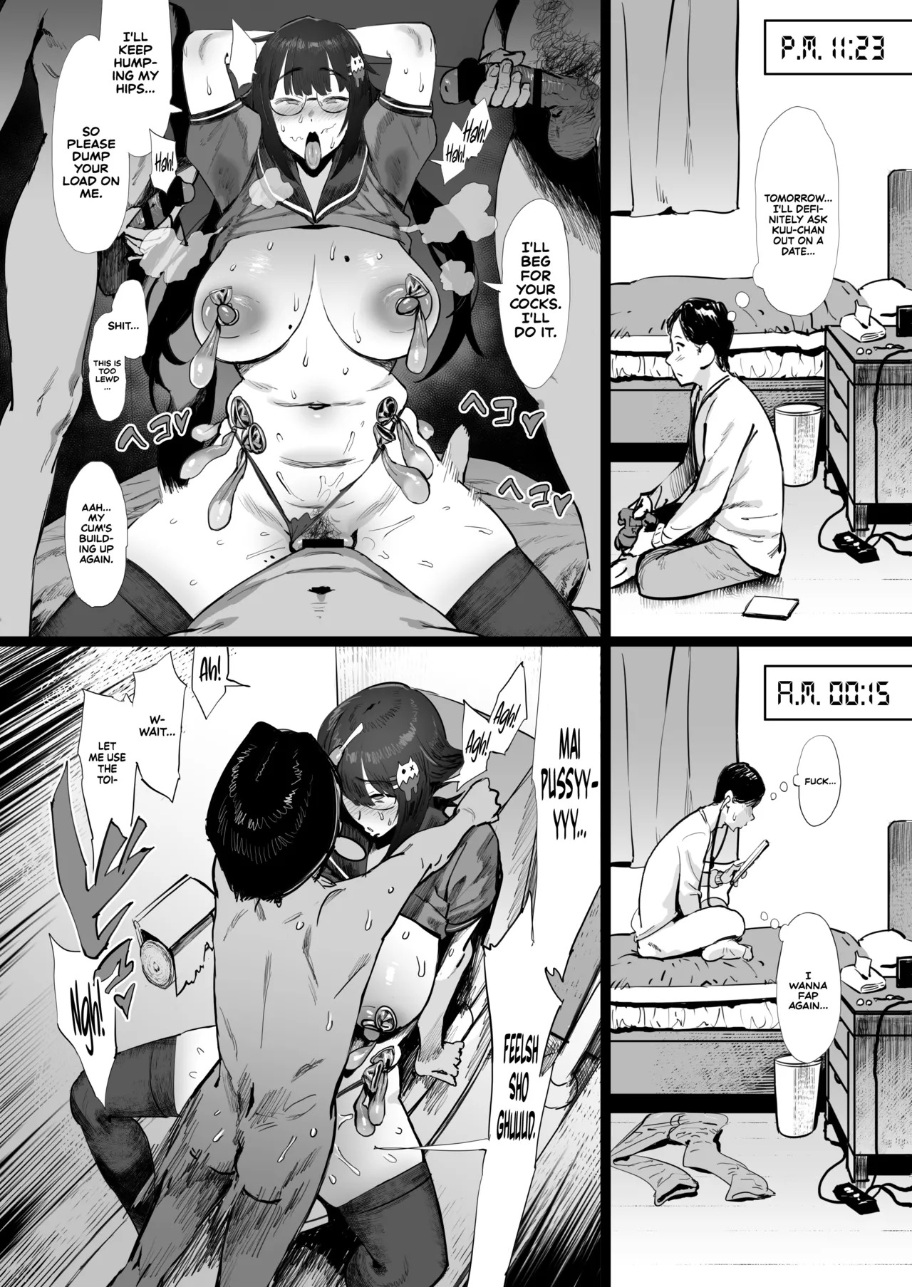[PIANIISHIMO (Pija)] Bokutachi, Otaku Tomodachi | We Are Otaku Friends [English] [Sonarin迫] - Page 37