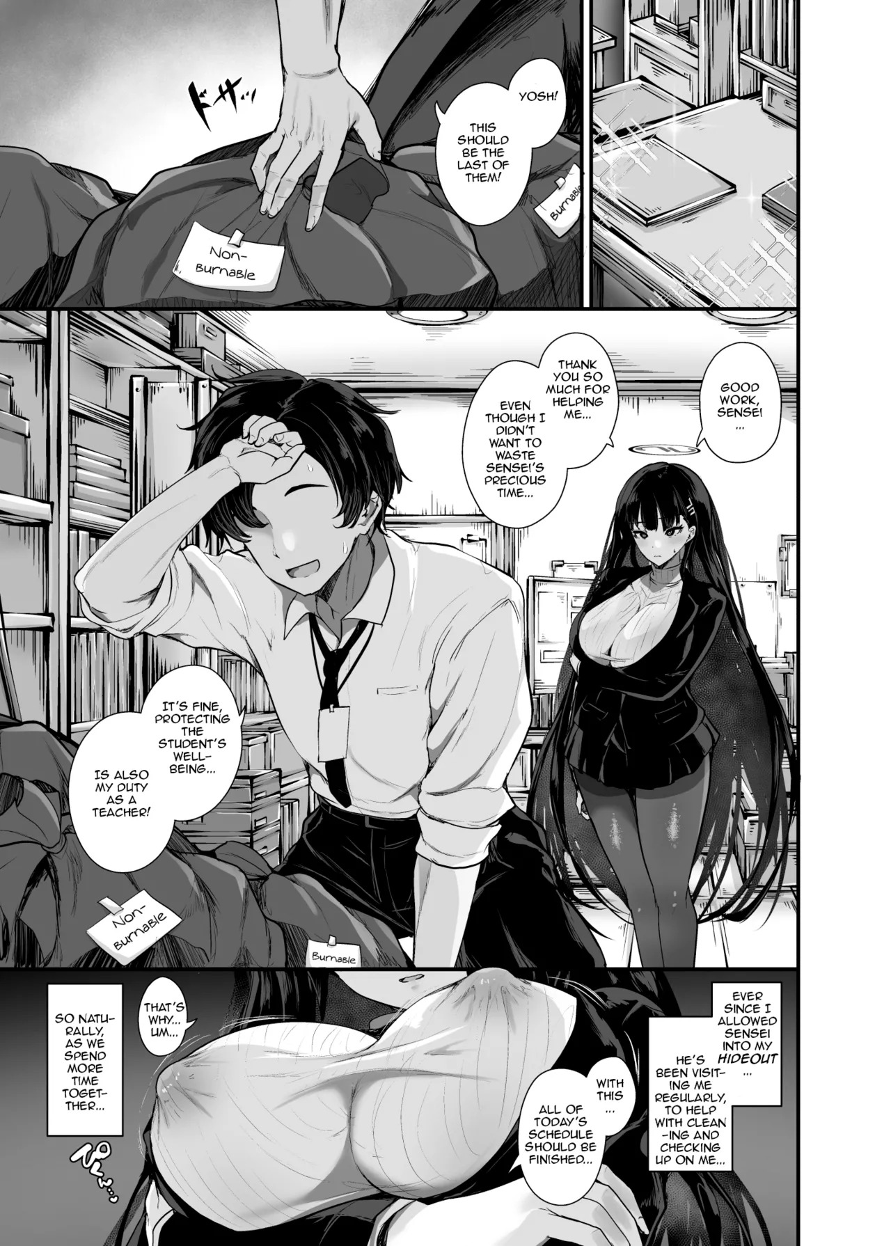 Futari no Kakurega | A Secret Hideout Just for the Two of Us (Blue Archive) [English] [DeppoTL] [Digital] - Page 3