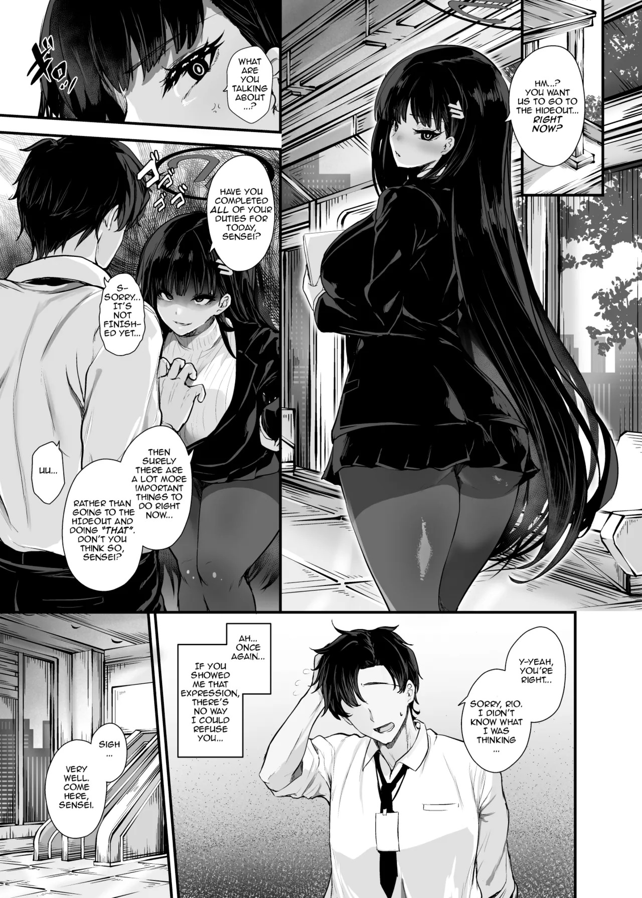 Futari no Kakurega | A Secret Hideout Just for the Two of Us (Blue Archive) [English] [DeppoTL] [Digital] - Page 7