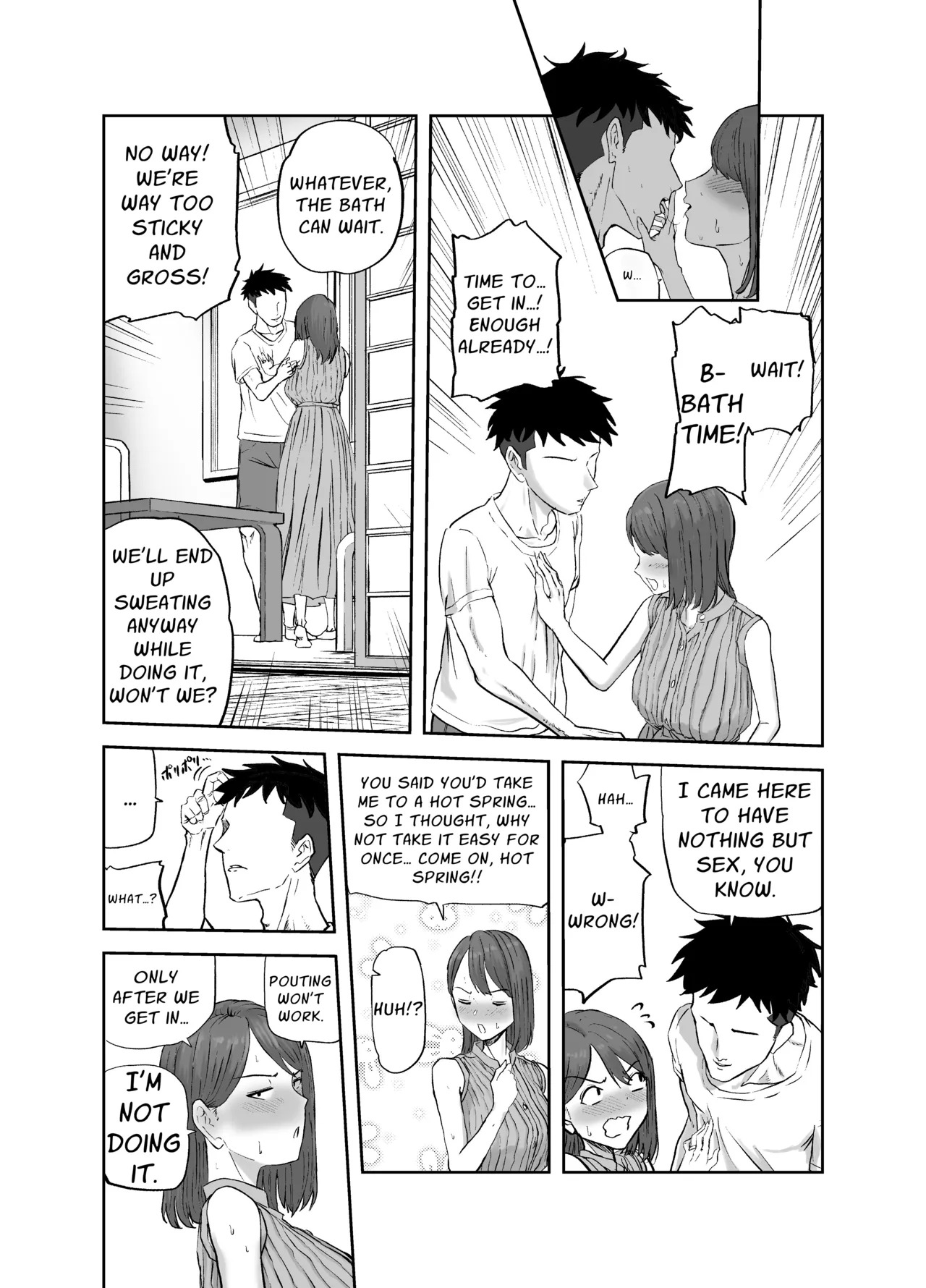 [Kirinsha] Maruyama-san no Himitsu Onsen Ryokou 1 | Maruyama’s Secret Hot-spring Trip 1 [English] [Link-Link] - Page 12