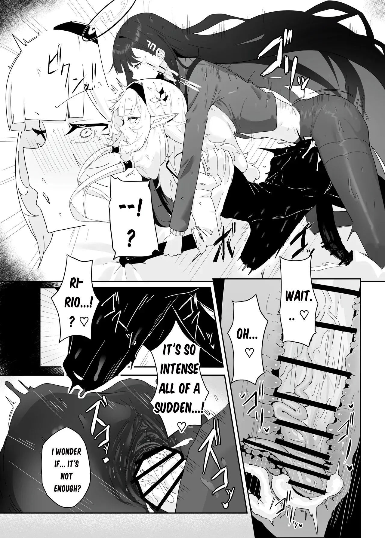 [Moujou Ishiki (Canvas Solaris)] Zenchinpo | Omni-Dick (Blue Archive) [English] - Page 24