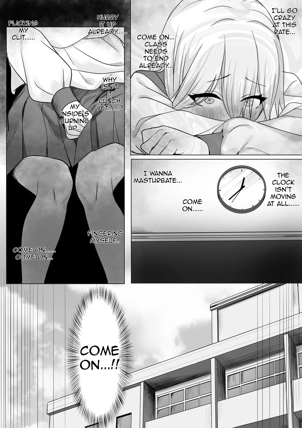 [Lemon Tea] 2023/05/21 [1,000-Yen Plan] Girl Masturbating All Weekday Long & 500-Yen Plan Differences + Omake [English] [Sir Stretch] - Page 10