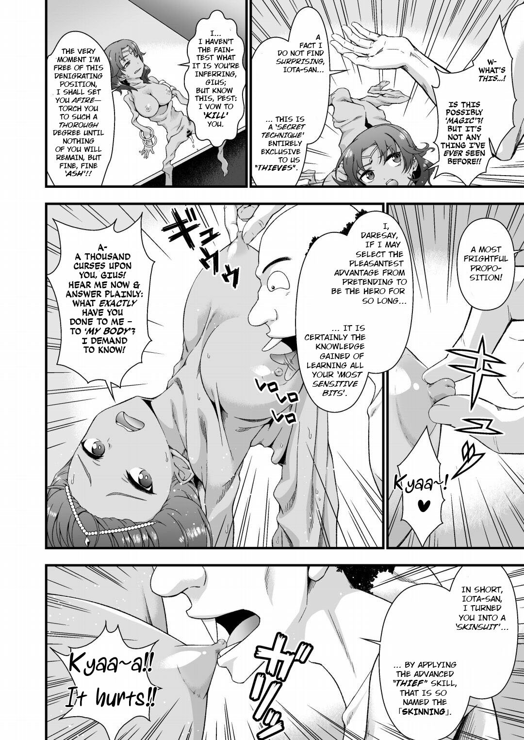 [Doku Tonkotsu Niku Dorei (Tanohito)] The Sham Hero Underneath the Sorceress' Skin [English] [BakkukkanMangaScans] - Page 16