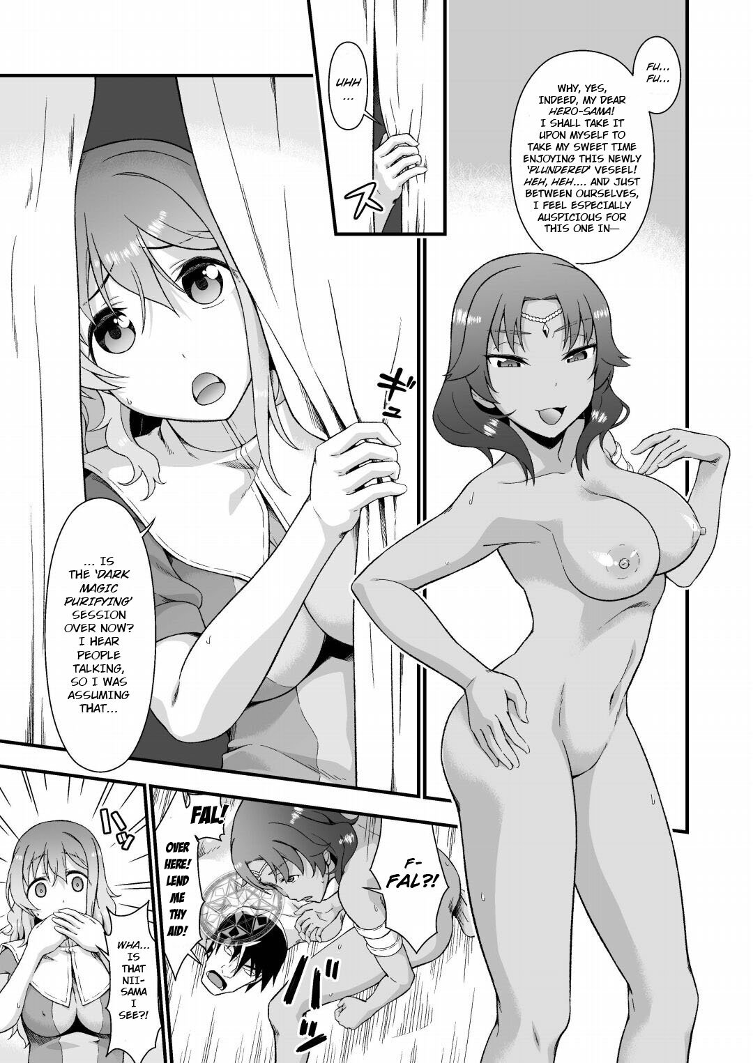 [Doku Tonkotsu Niku Dorei (Tanohito)] The Sham Hero Underneath the Sorceress' Skin [English] [BakkukkanMangaScans] - Page 21