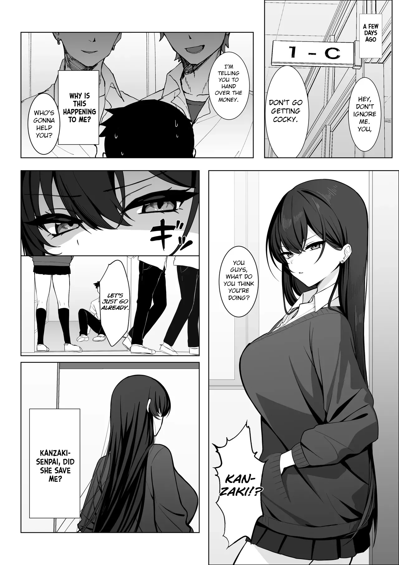 [Tourendou (Tsuyu Tonagi)] The most feared senpai in school is a pushover and can't even refuse lewd requests - Page 3