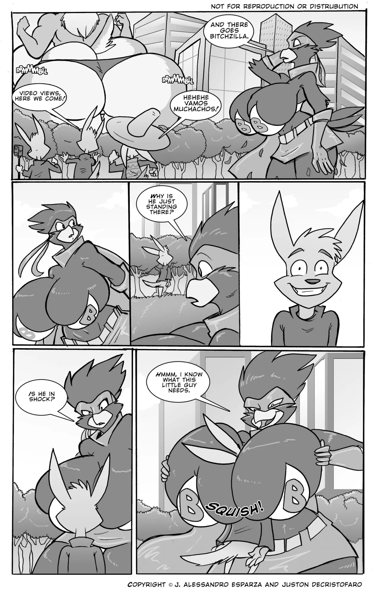 [GreyofPTA] Attack of the 50 foot Wolfette pt1 - Page 23