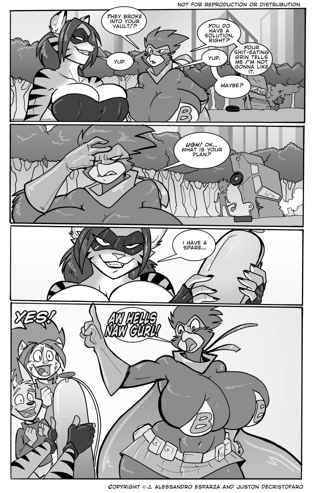 [GreyofPTA] Attack of the 50 foot Wolfette pt1 - Page 25