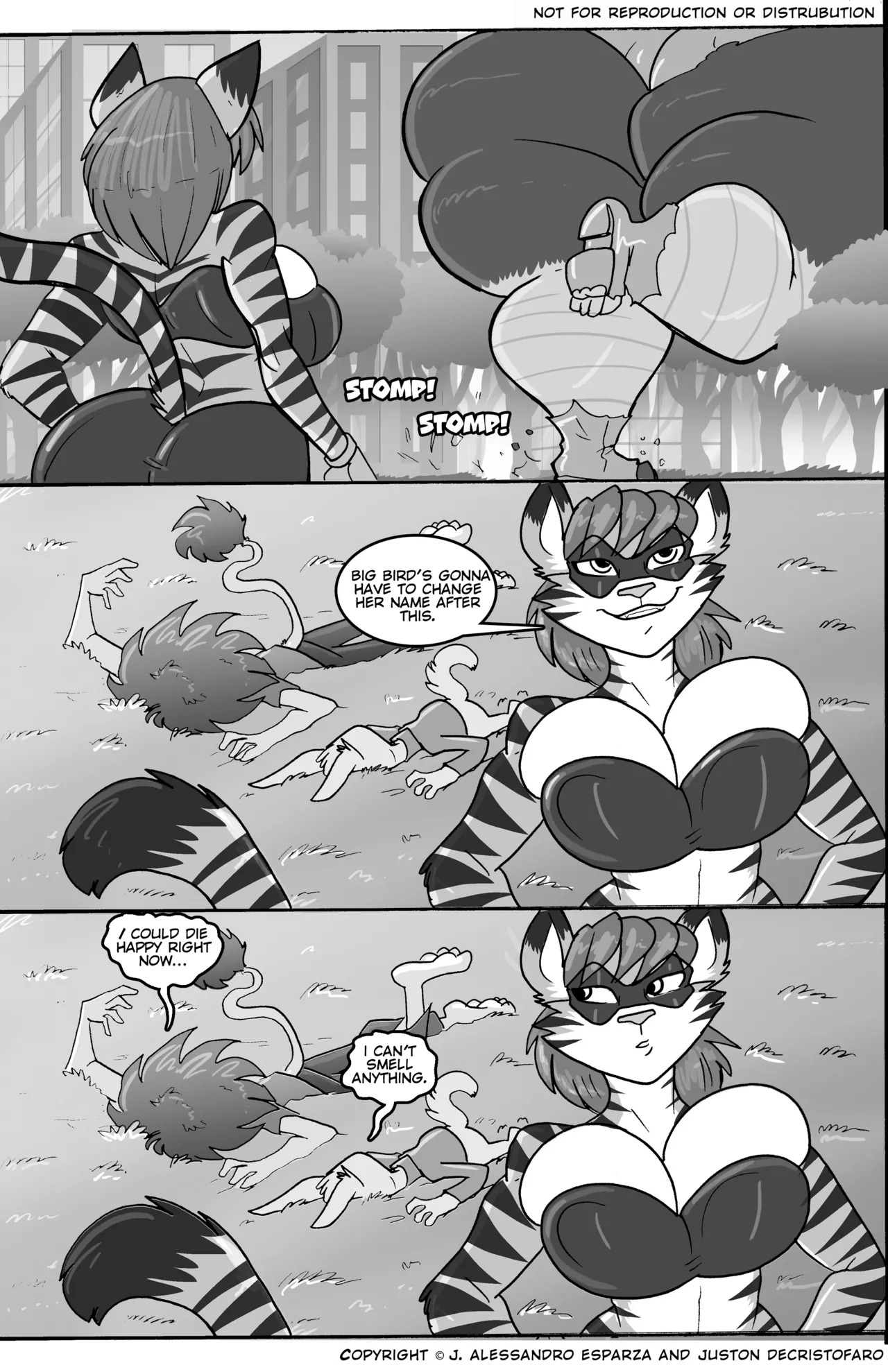 [GreyofPTA] Attack of the 50 foot Wolfette/Bindi vs. Busty Bird (pt. 2) - Page 12