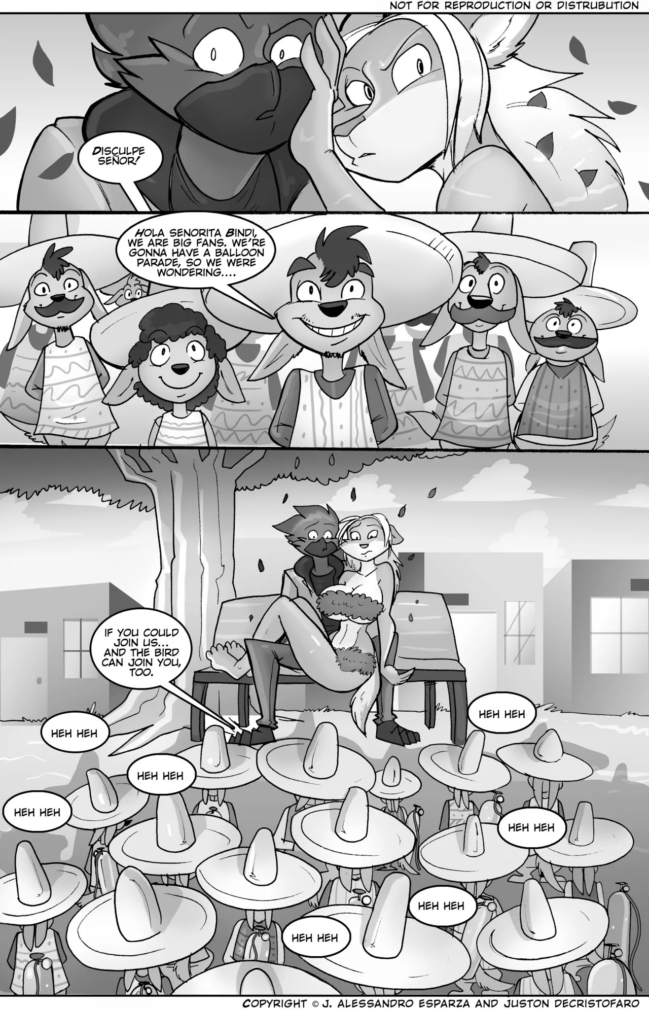 [GreyofPTA] Attack of the 50 foot Wolfette/Bindi vs. Busty Bird (pt. 2) - Page 56
