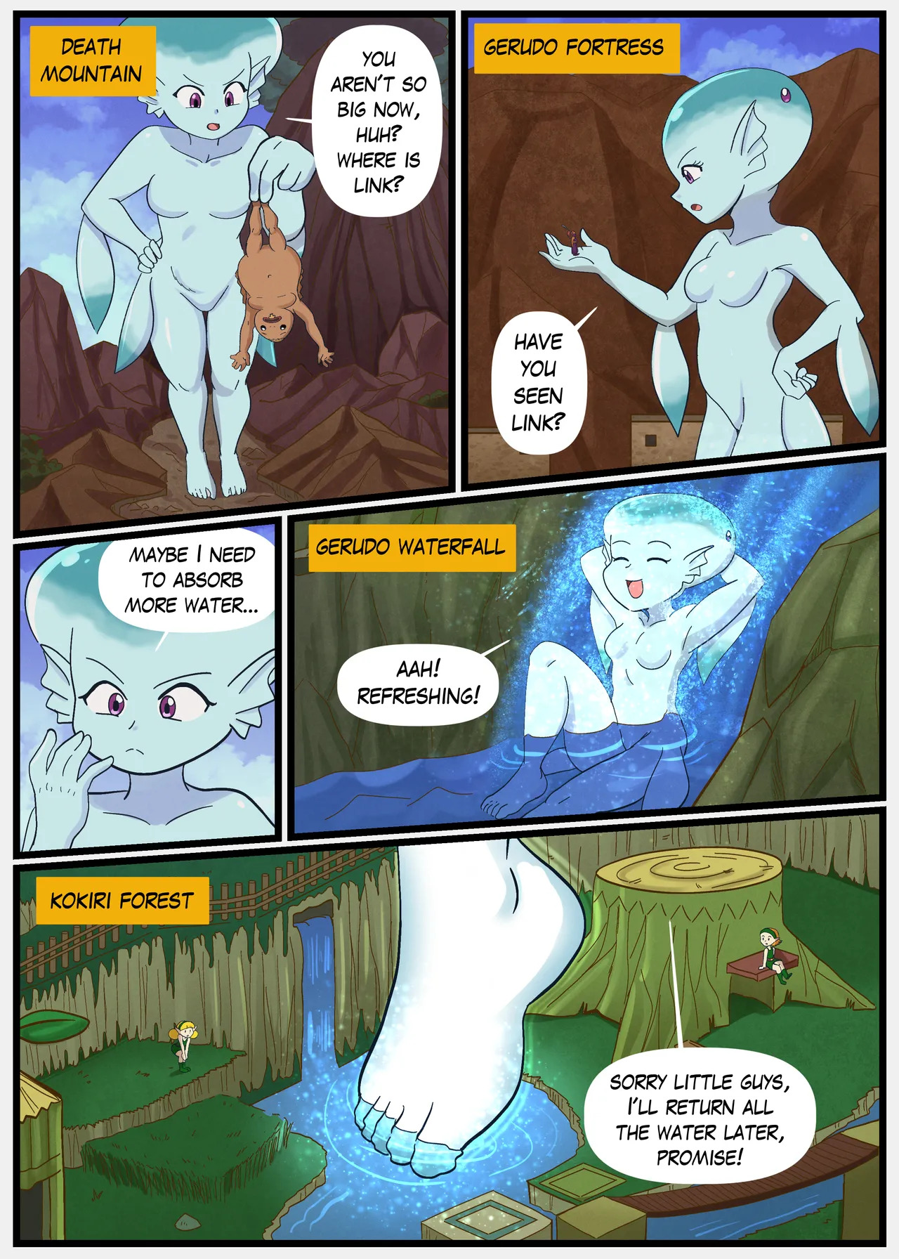 [Dakun Art] GTS Ruto´s Quest for Link - Page 9