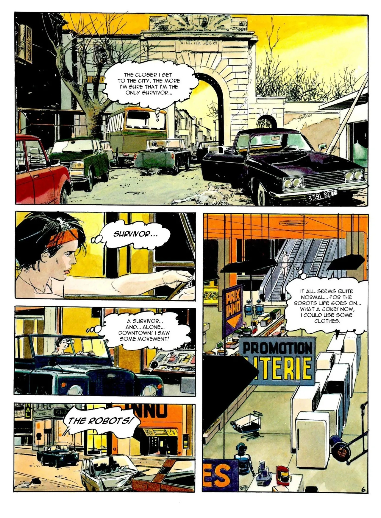 The Survivor 01 [Paul Gillon] - Page 10