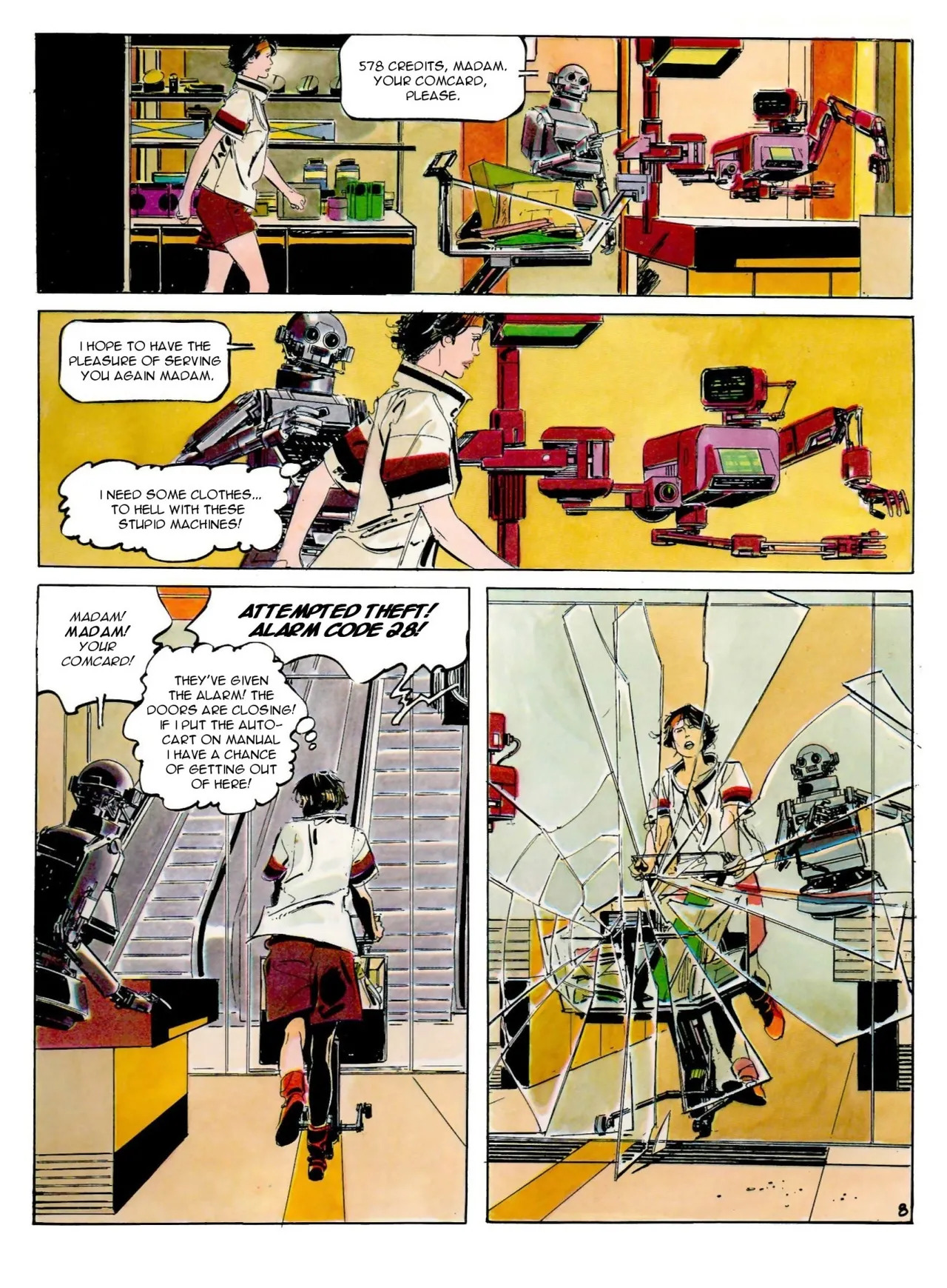 The Survivor 01 [Paul Gillon] - Page 12