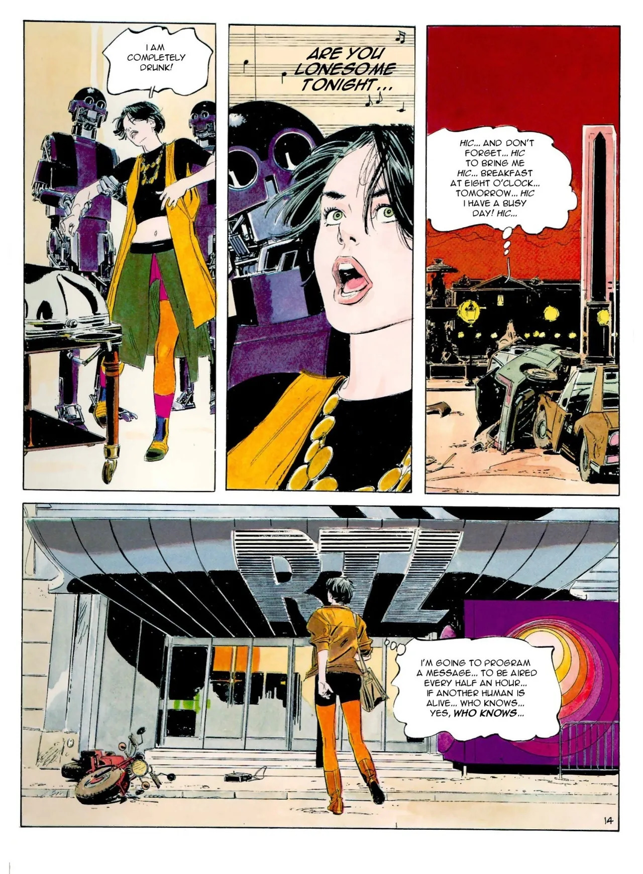 The Survivor 01 [Paul Gillon] - Page 18