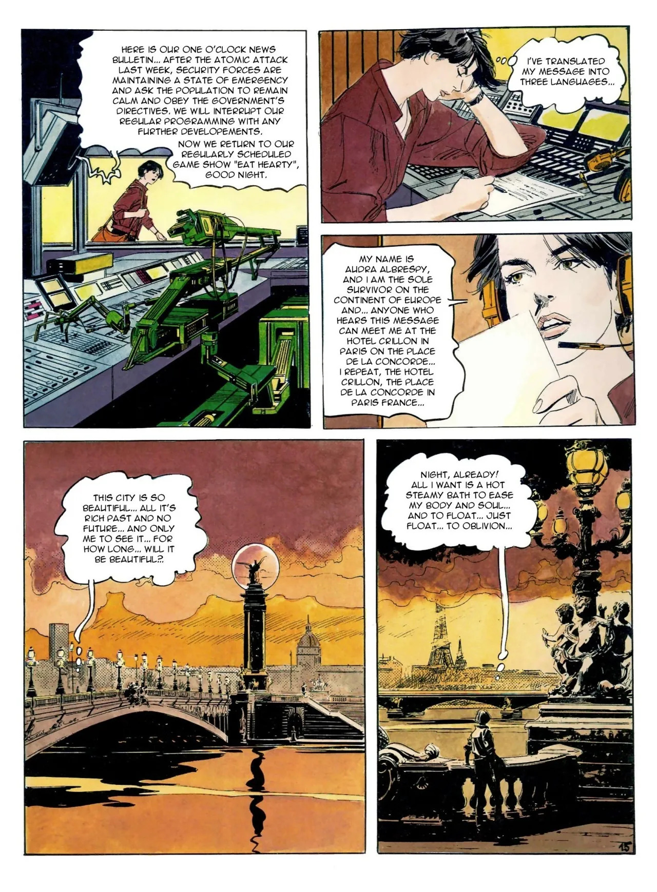 The Survivor 01 [Paul Gillon] - Page 19