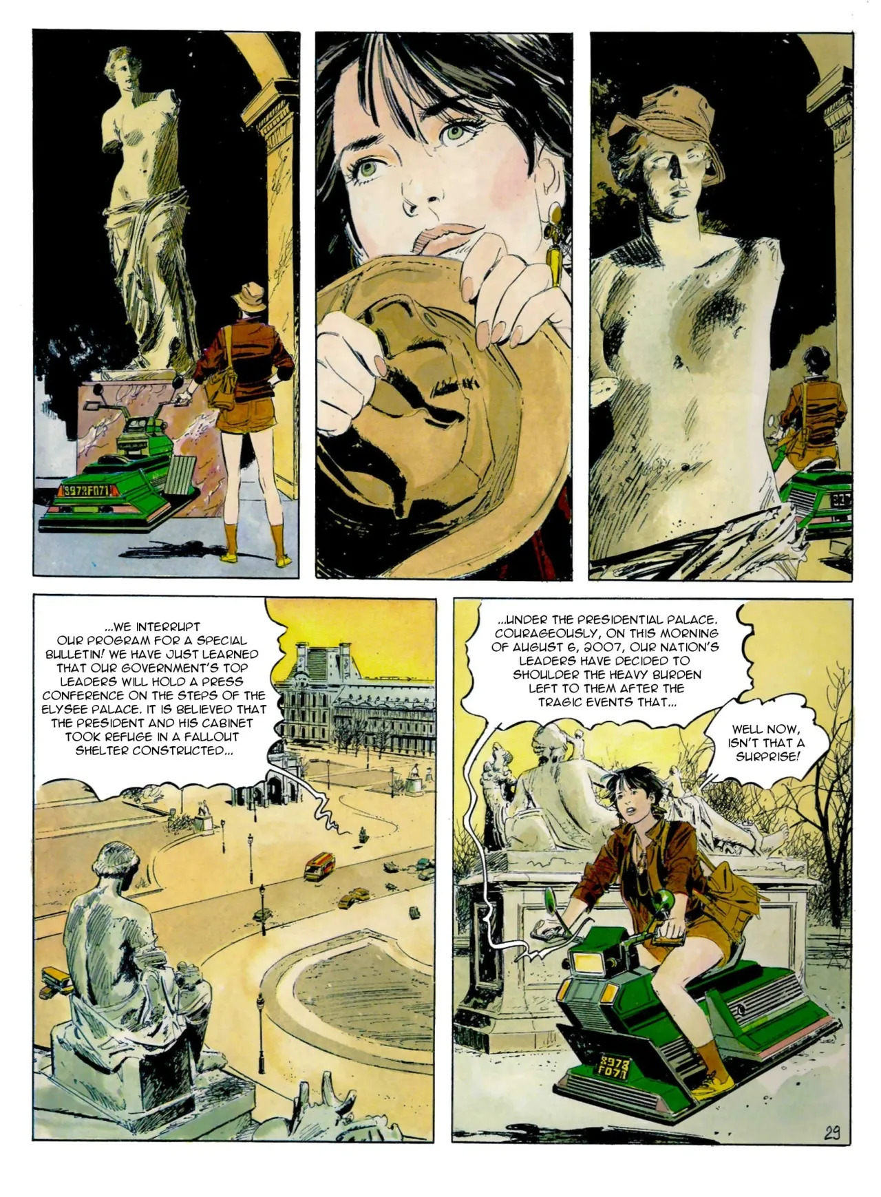 The Survivor 01 [Paul Gillon] - Page 33