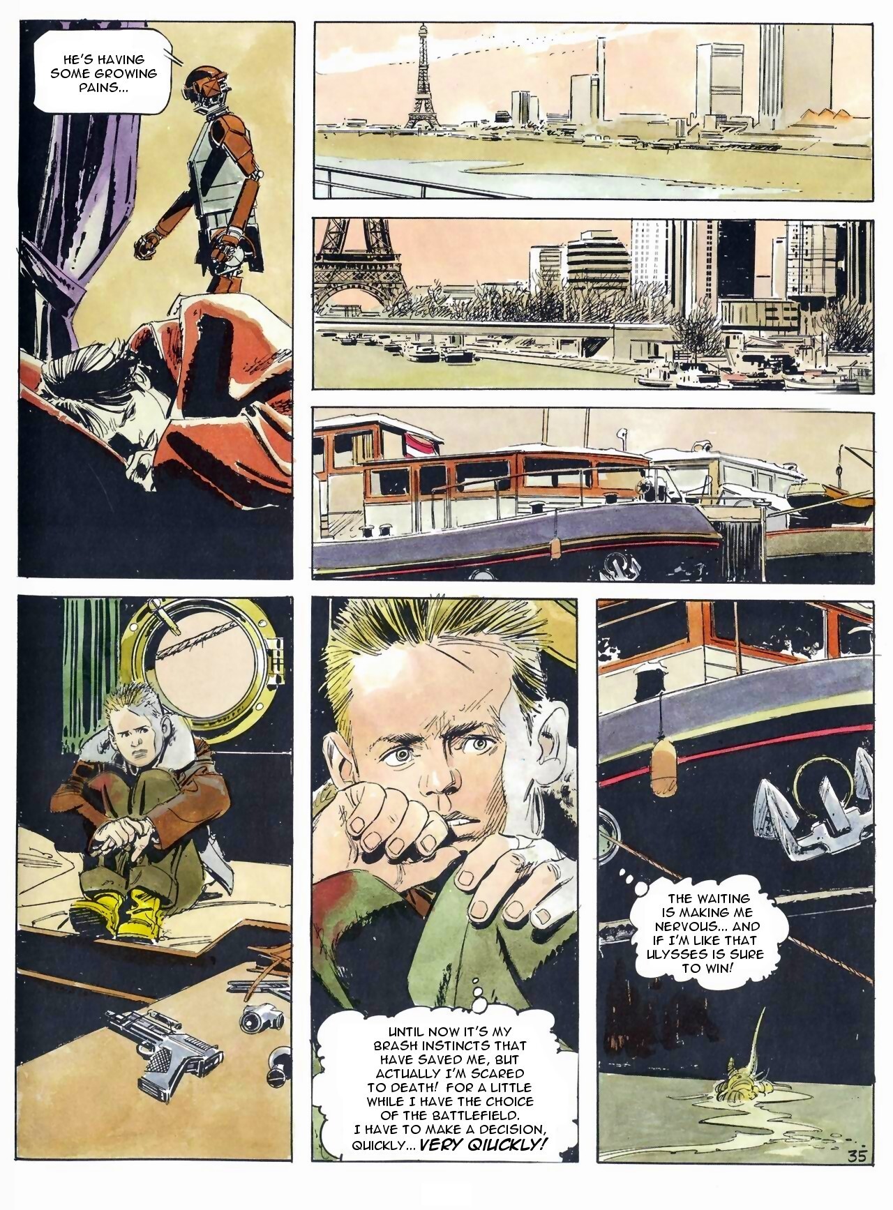The Survivor 02 [Paul Gillon] - Page 38