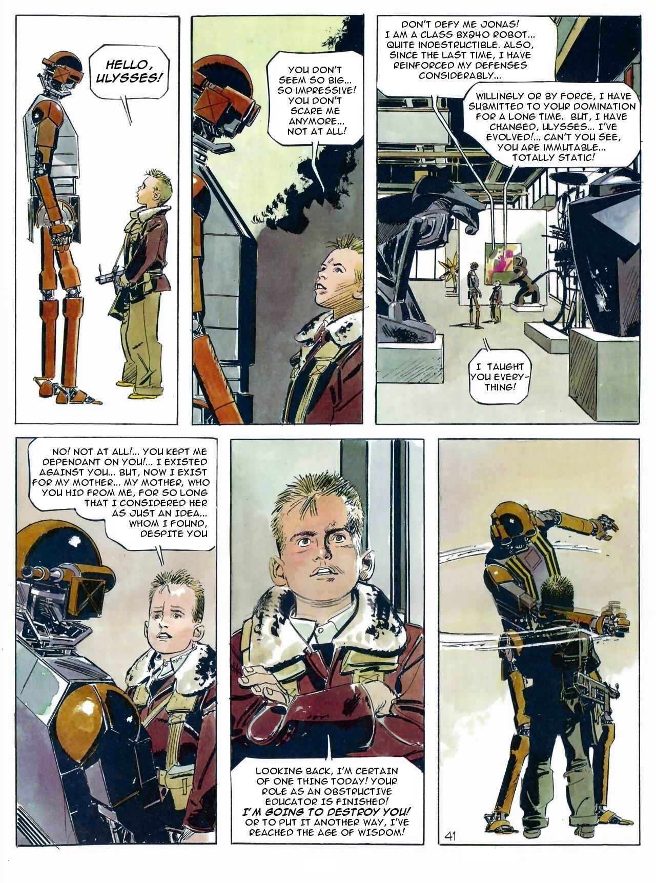 The Survivor 02 [Paul Gillon] - Page 44