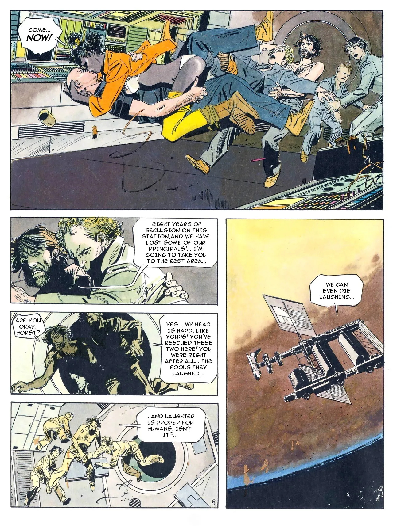 The Survivor 03 [Paul Gillon] - Page 12