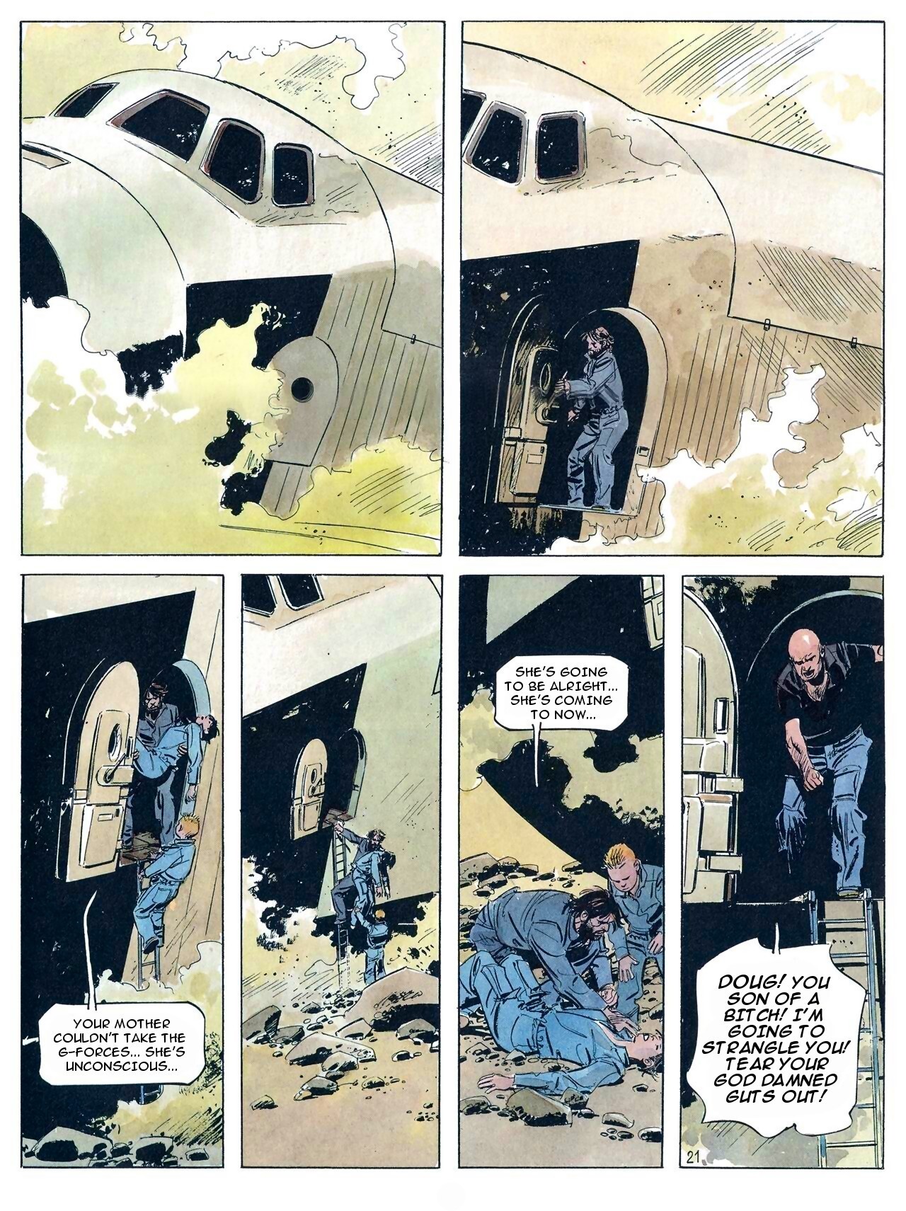 The Survivor 03 [Paul Gillon] - Page 25