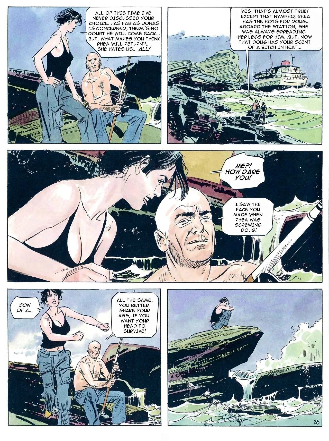 The Survivor 03 [Paul Gillon] - Page 32