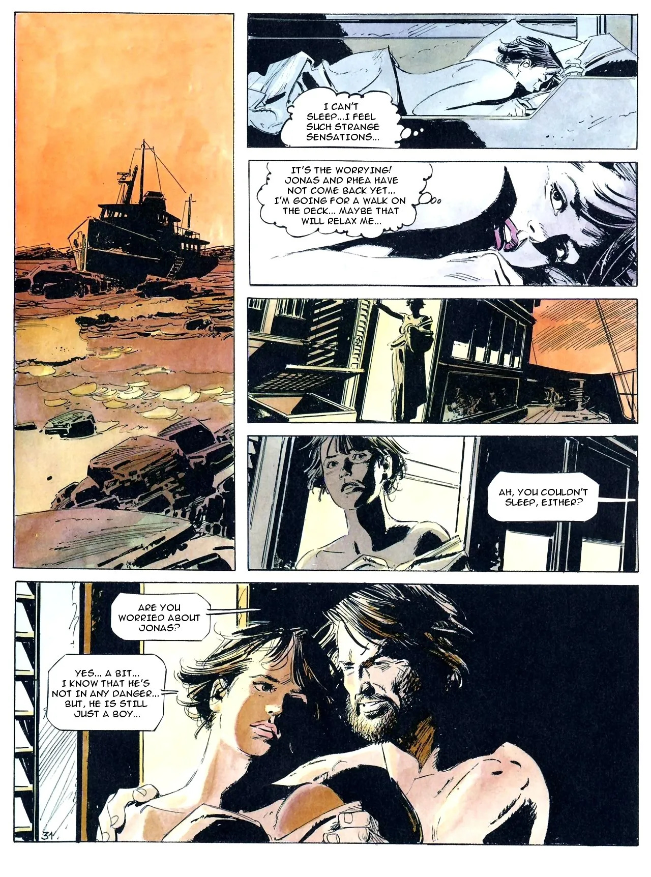 The Survivor 03 [Paul Gillon] - Page 35
